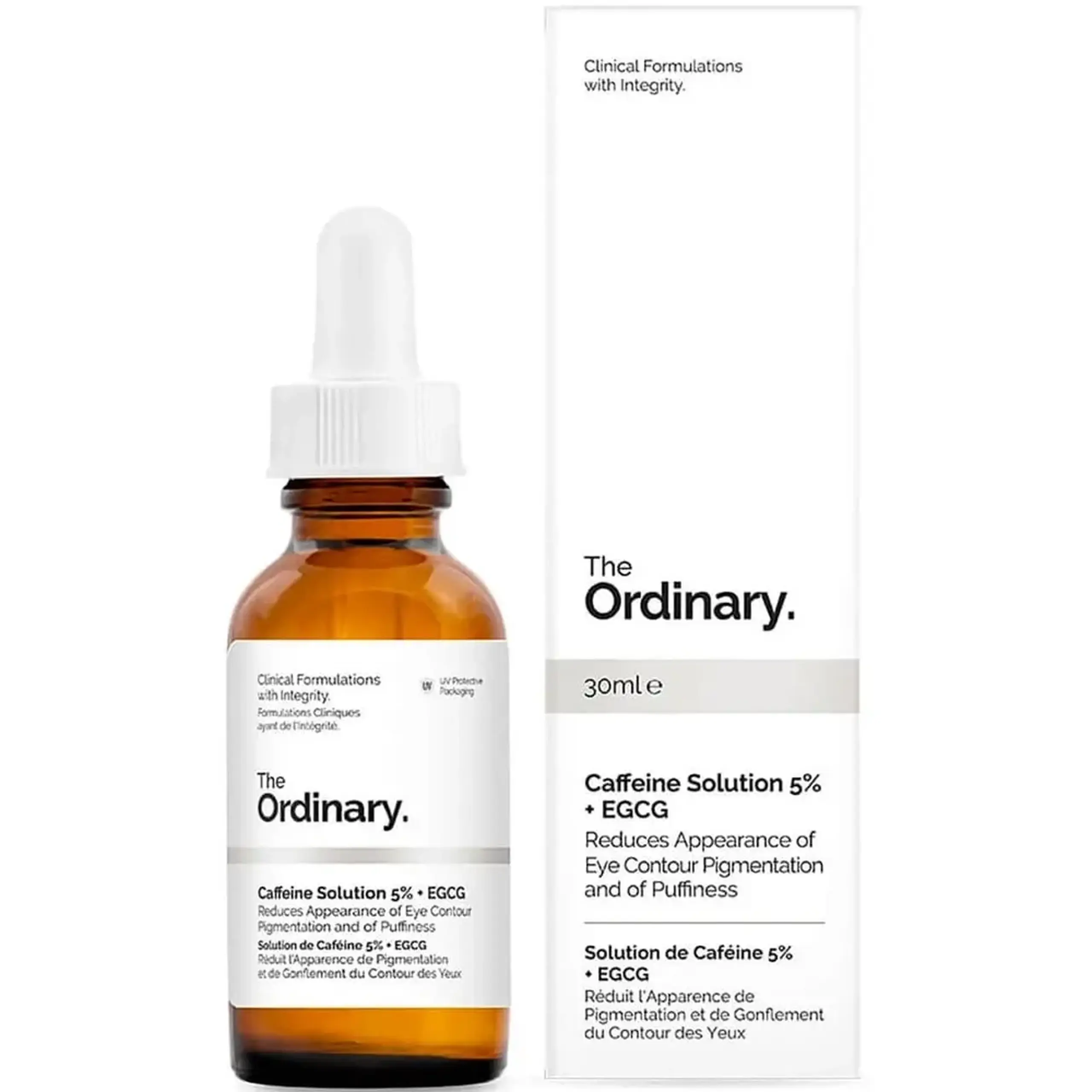 Serum pentru ochi The Ordinary, Caffeine Solution 5% + EGCG, 30ml