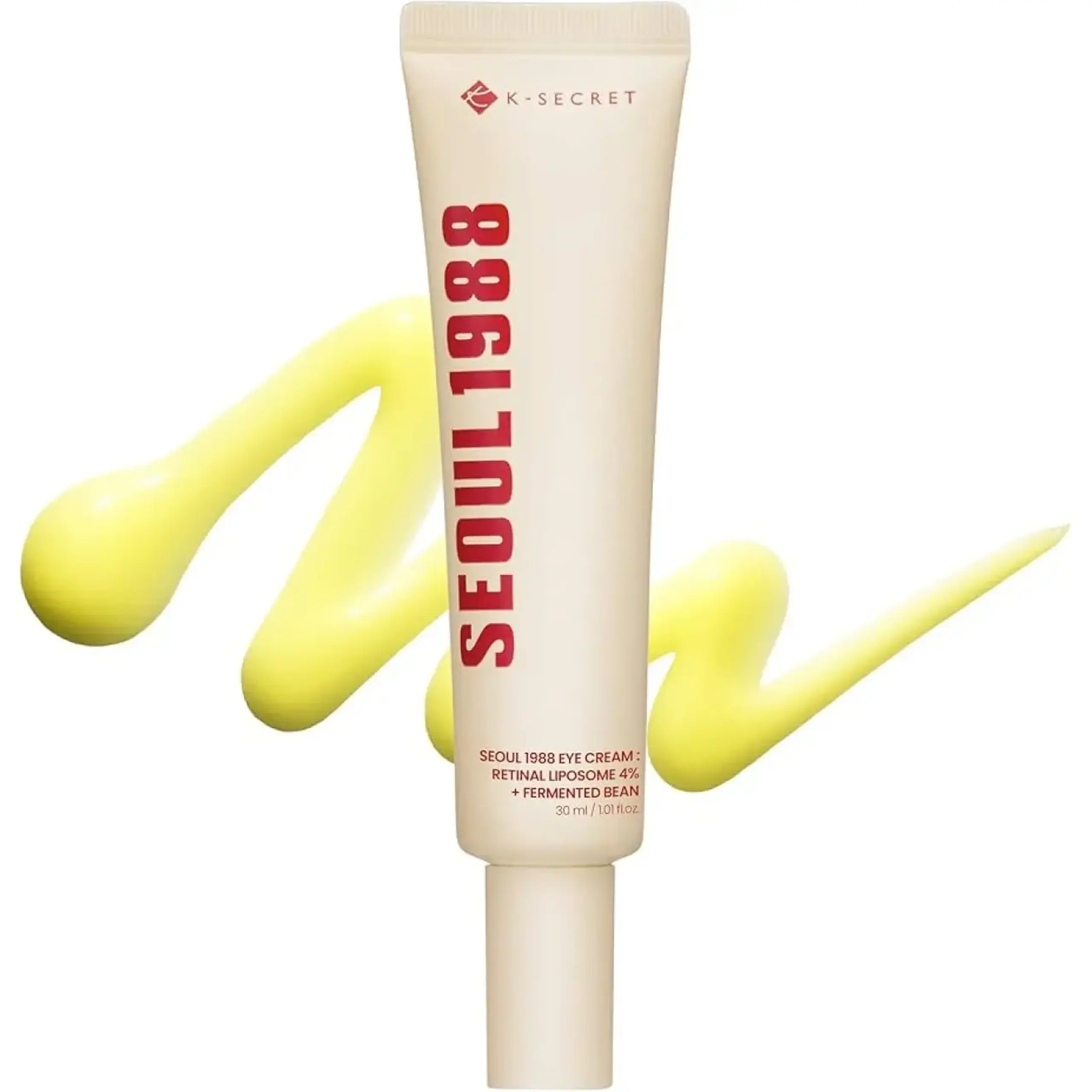 Ksecret, Eye Cream Retinal Liposome 4% + Fermented Bean, 30 ml