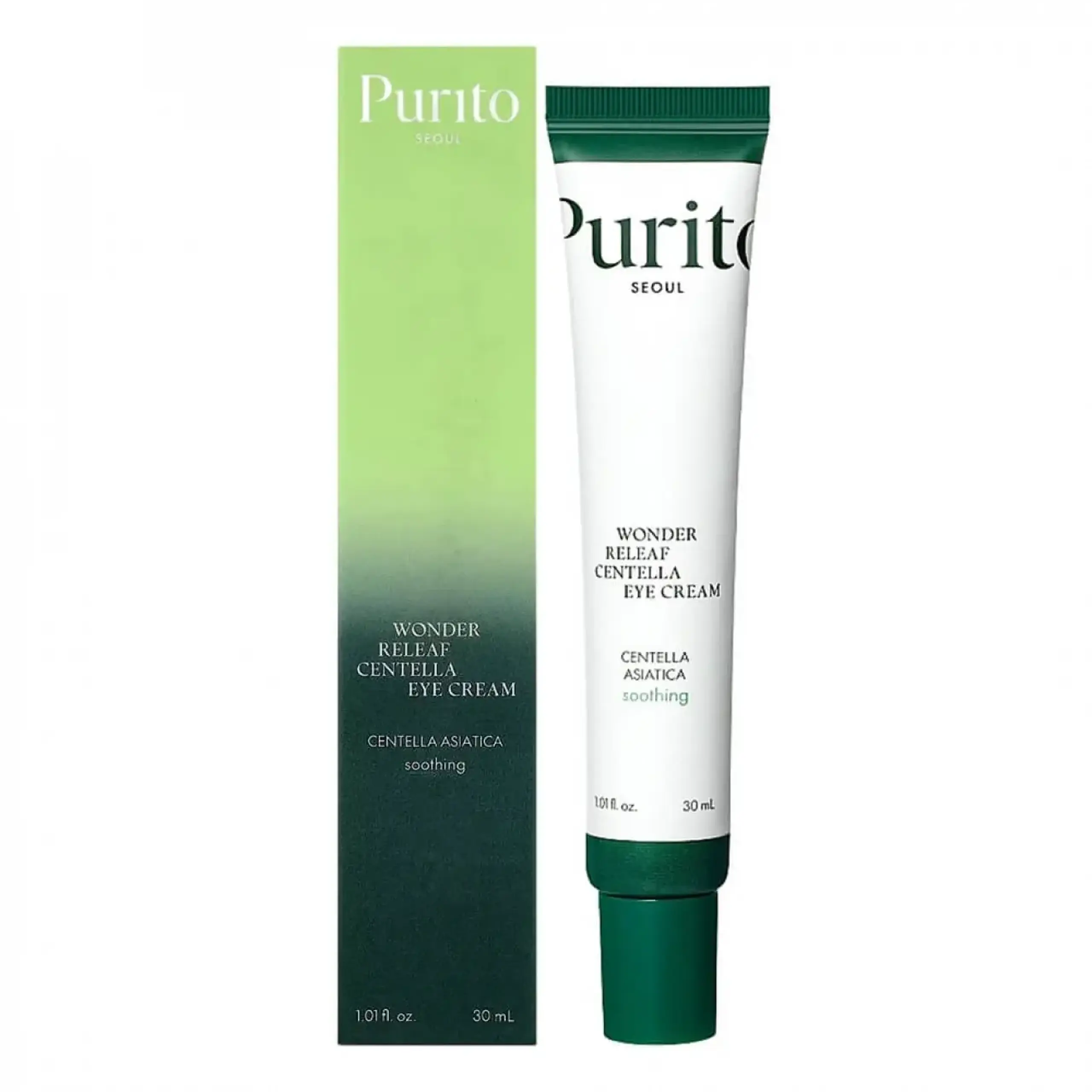 Crema de ochi Purito, Wonder Releaf Centella Eye Cream, 30 ml