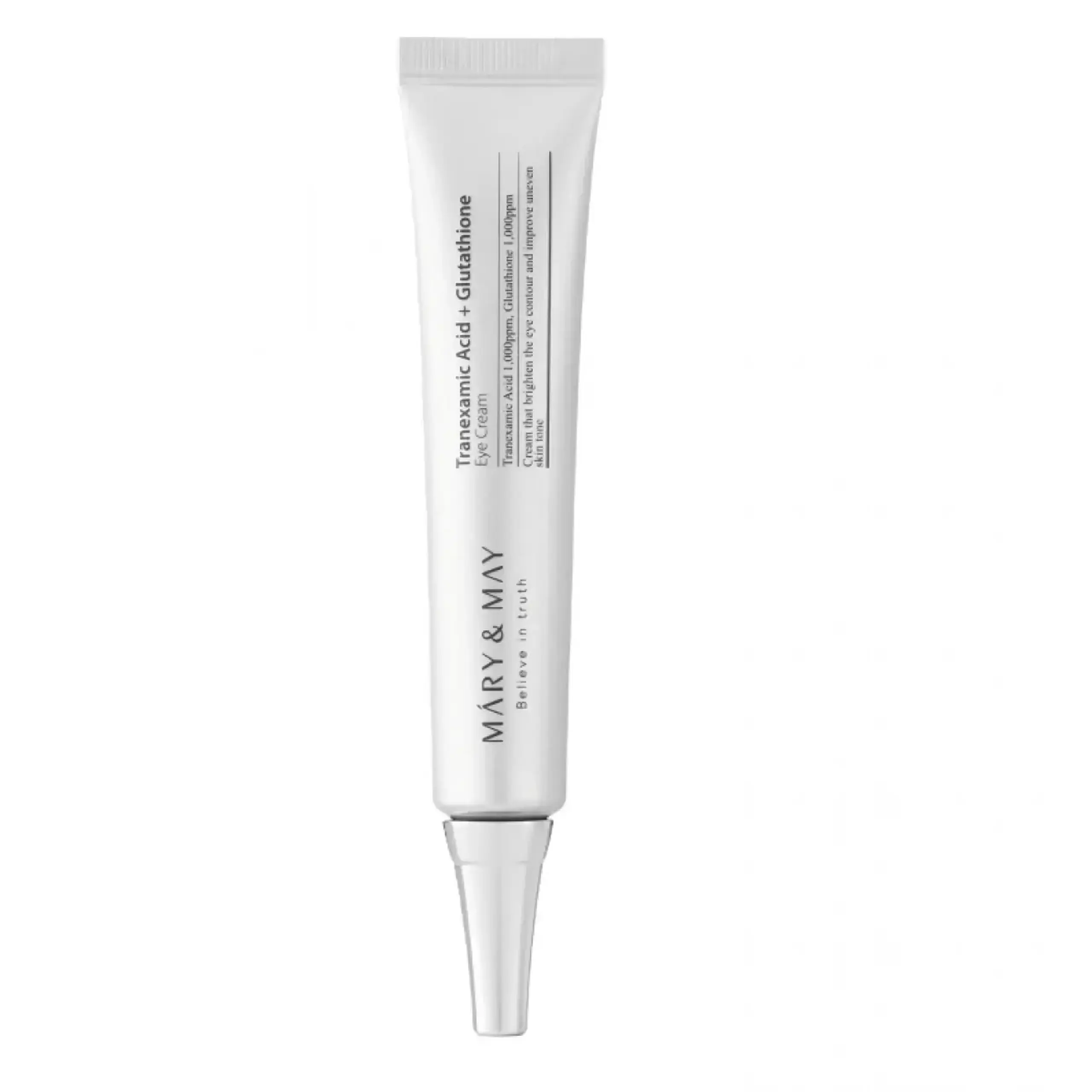 Crema iluminatoare pentru ochi - Mary & May, Tranexamic Acid + Glutathione Eye Cream, 30 ml