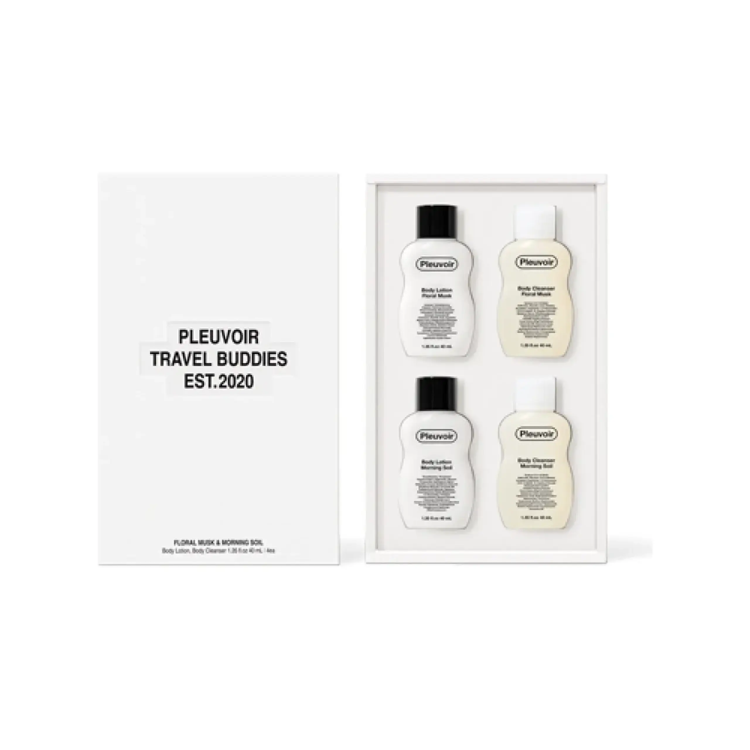 Pleuvoir, Travel Buddies Body Wash & Lotion Set