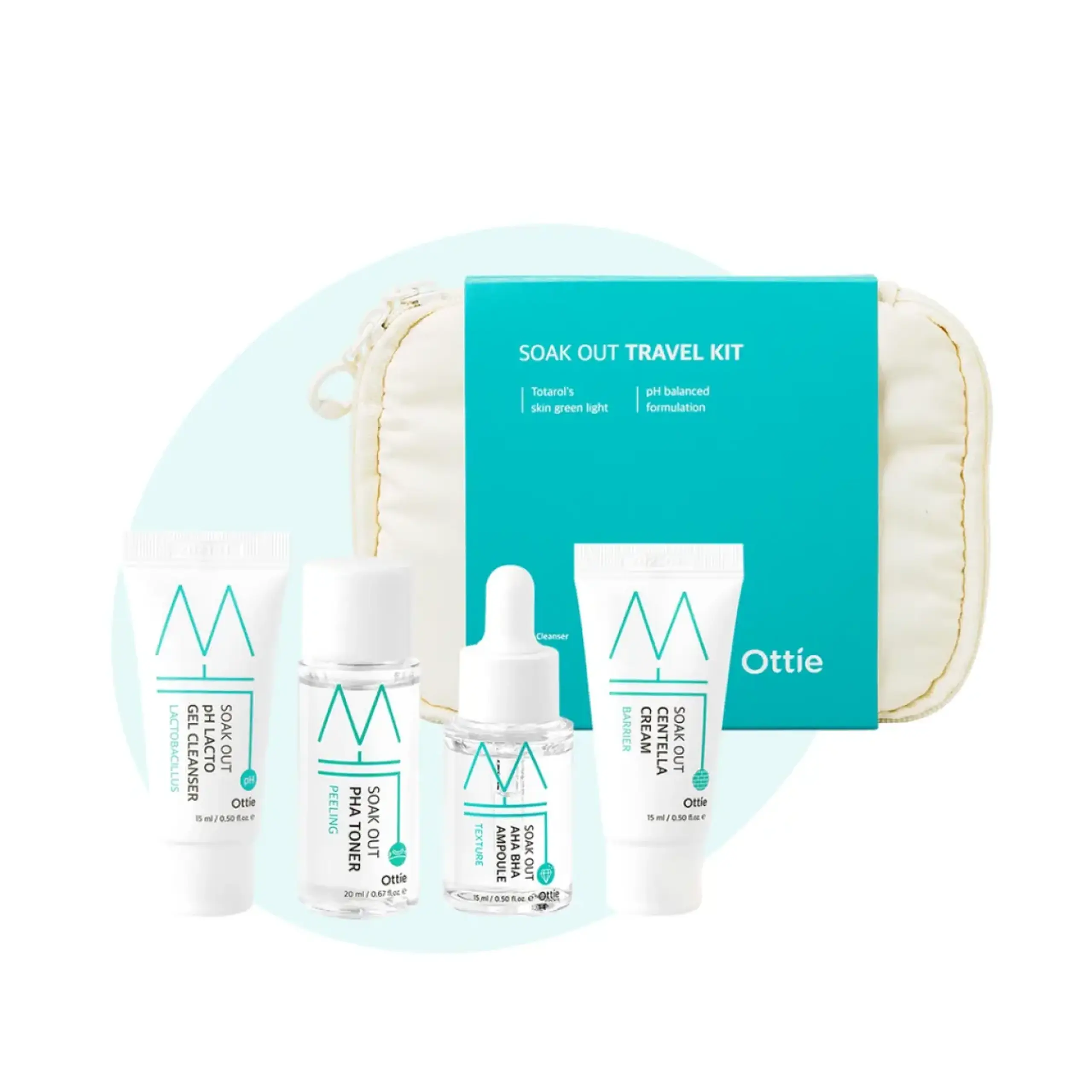 Ottie Soak Out Travel Kit