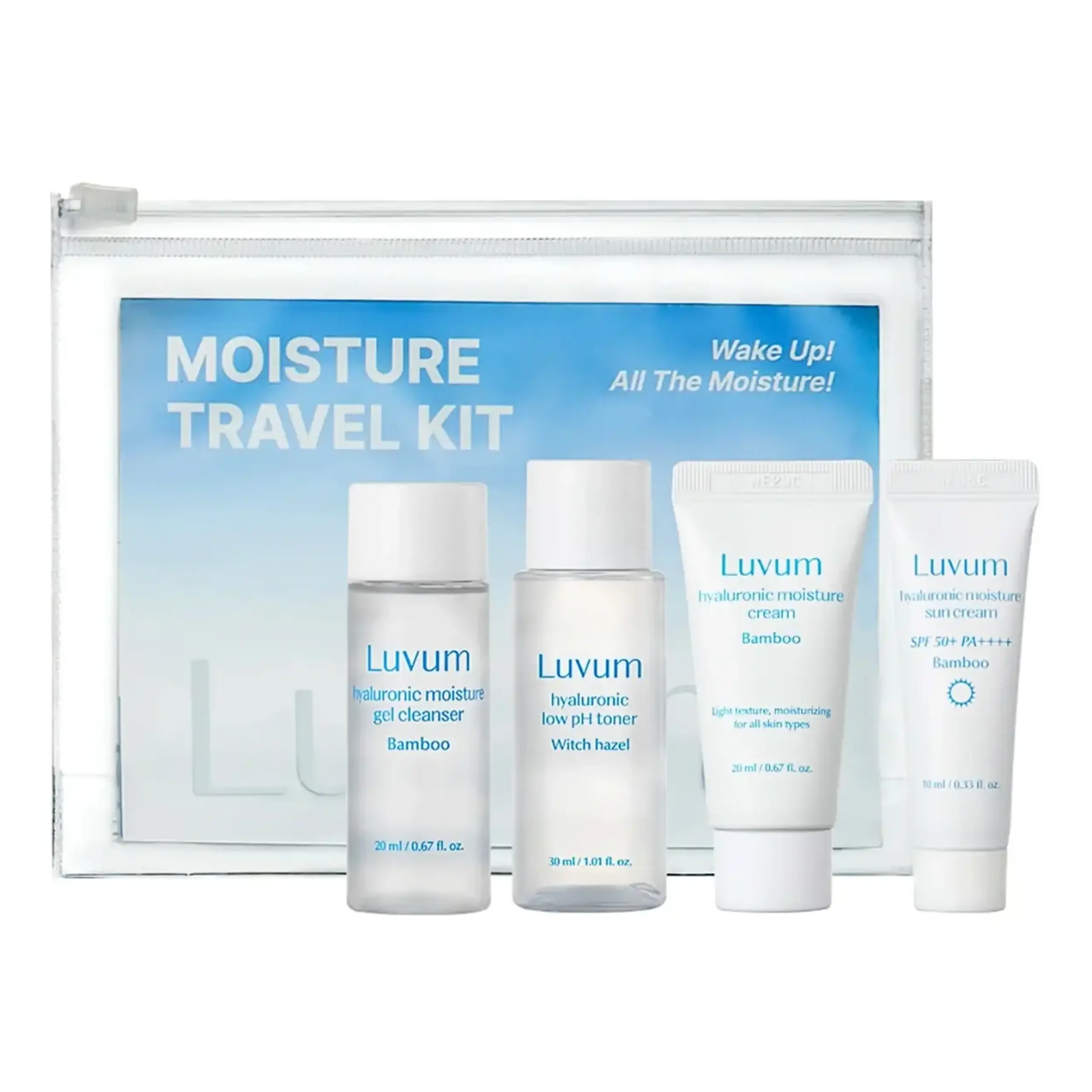 Luvum, Moisture Travel Kit