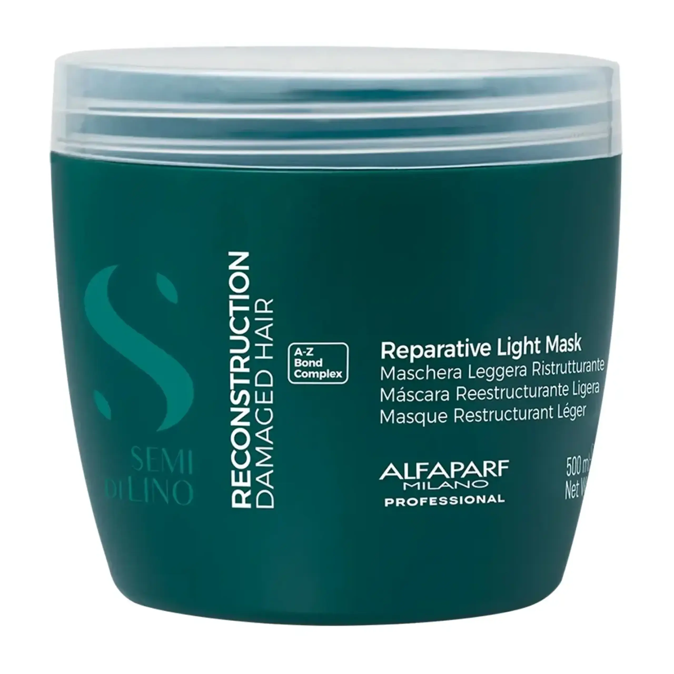 Mască pentru părul fin Alfaparf, Reparative Light Mask, 500 ml