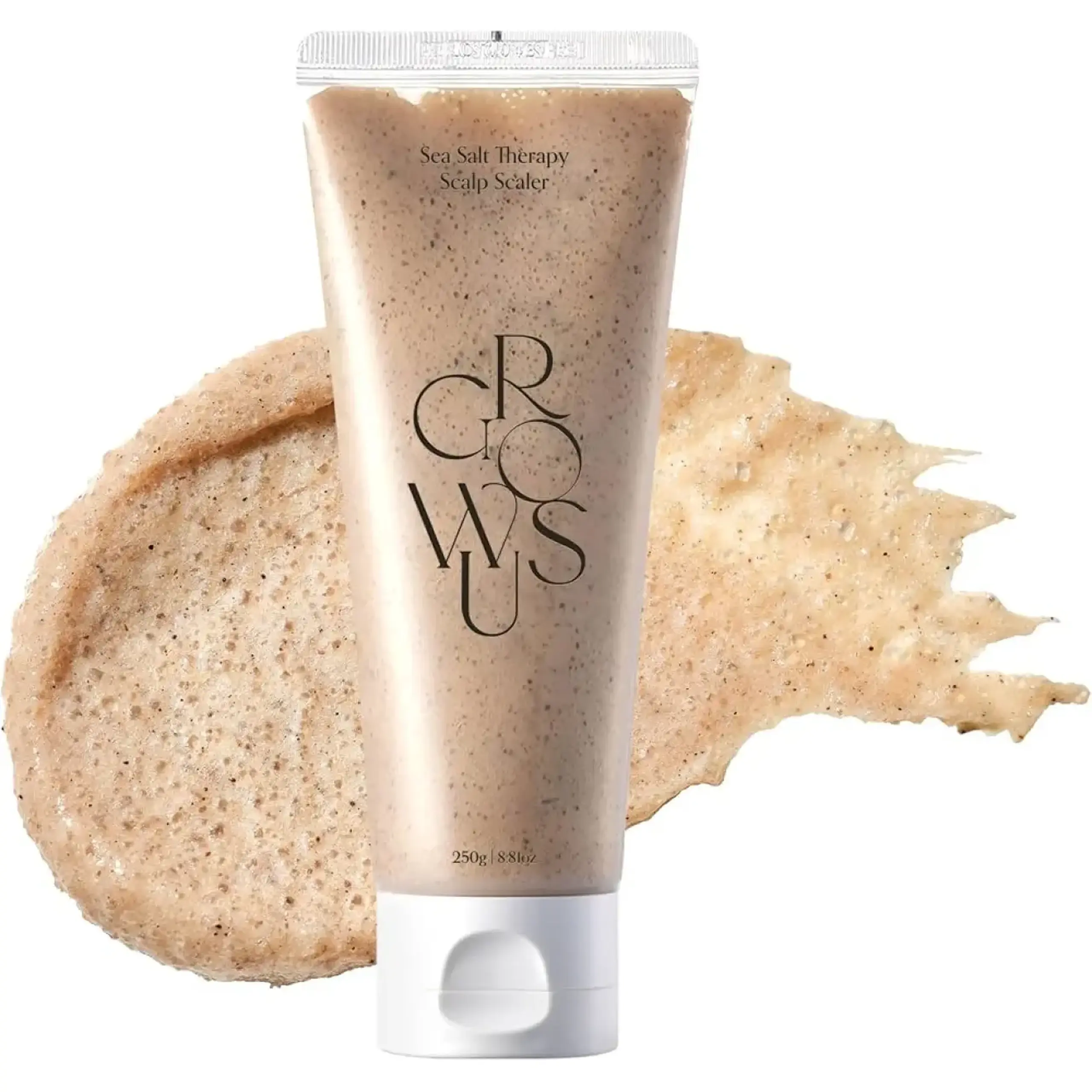 Exfoliant pentru scalp Growus, Sea Salt Therapy Scalp Scaler, 250 g