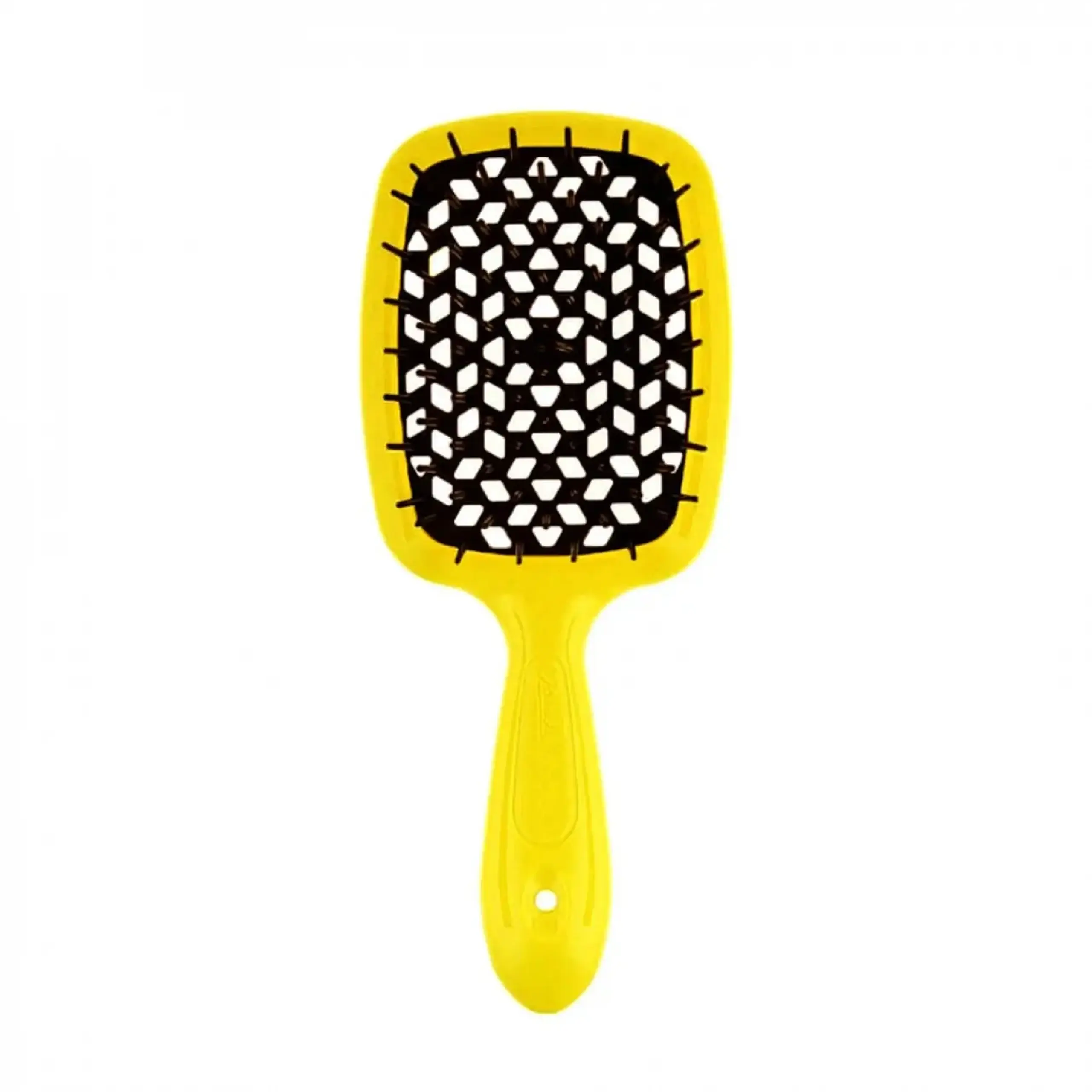 Perie de păr Janeke, Super Brush, Yellow & Black