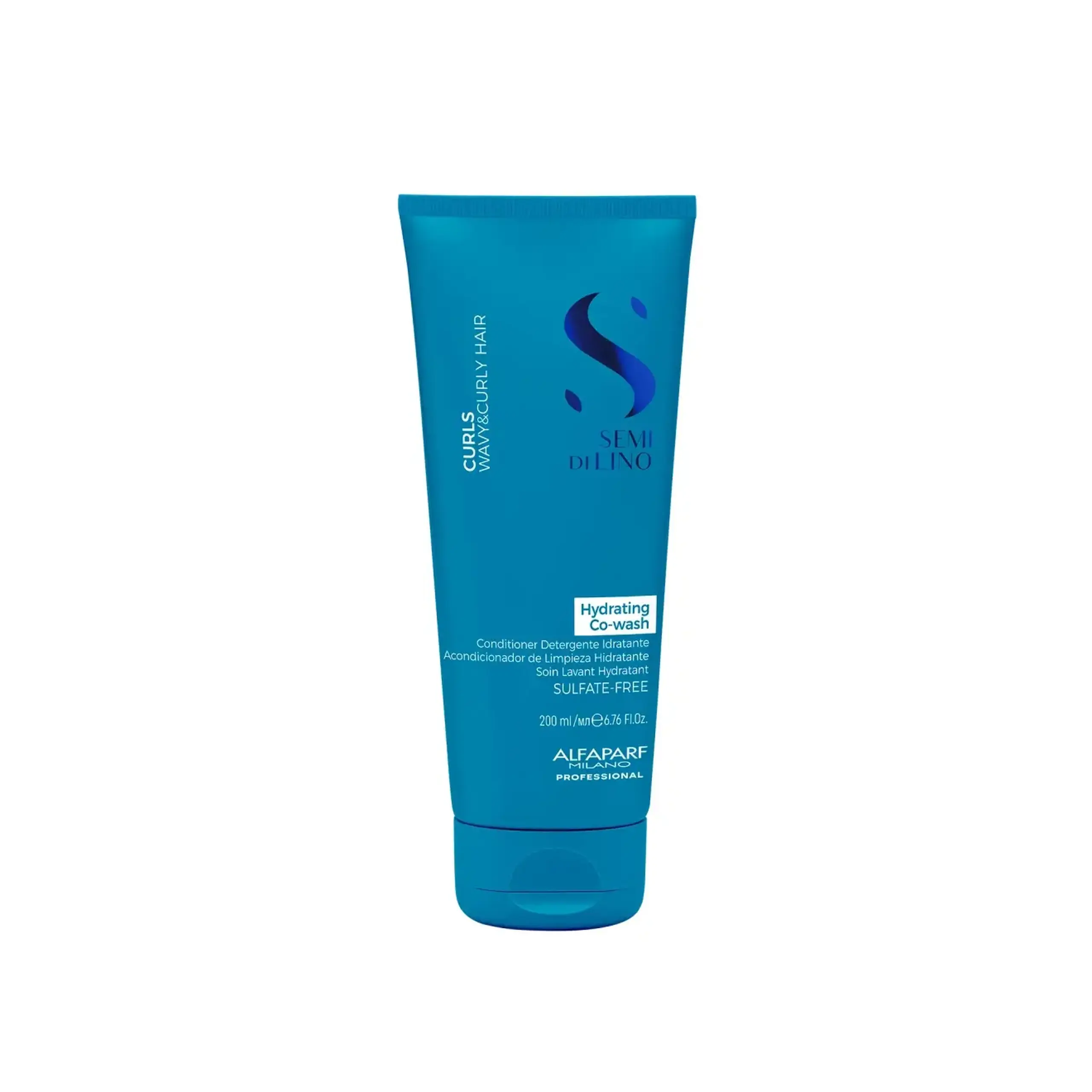 Balsam pentru par cret sau ondulat Alfaparf, Curls Wavy Curly Hair, Hydrating Co- Wash, 200 ml