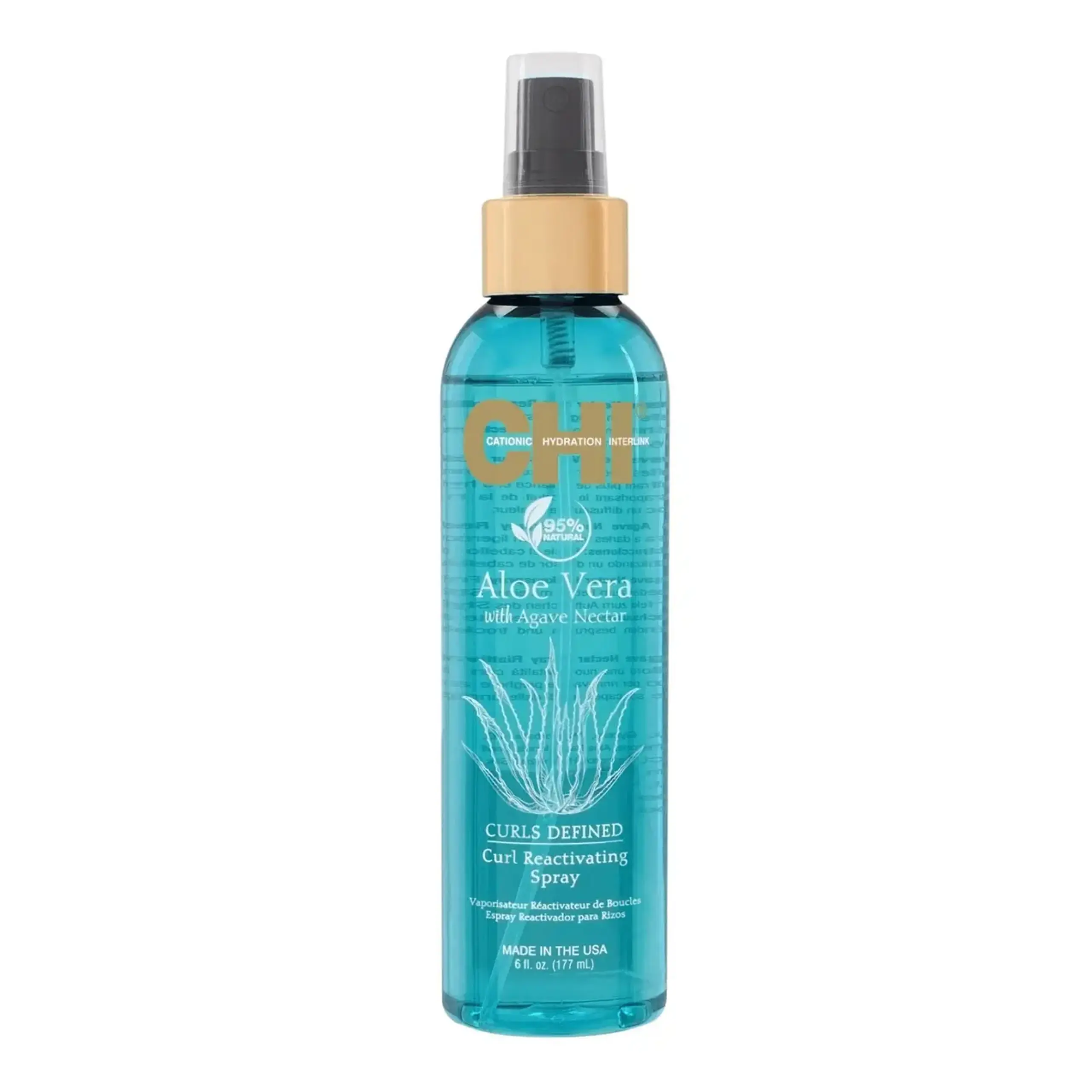 Spray pentru revitalizarea buclelor CHI, Aloe Vera Curl Reactivating Spray, 177 ml