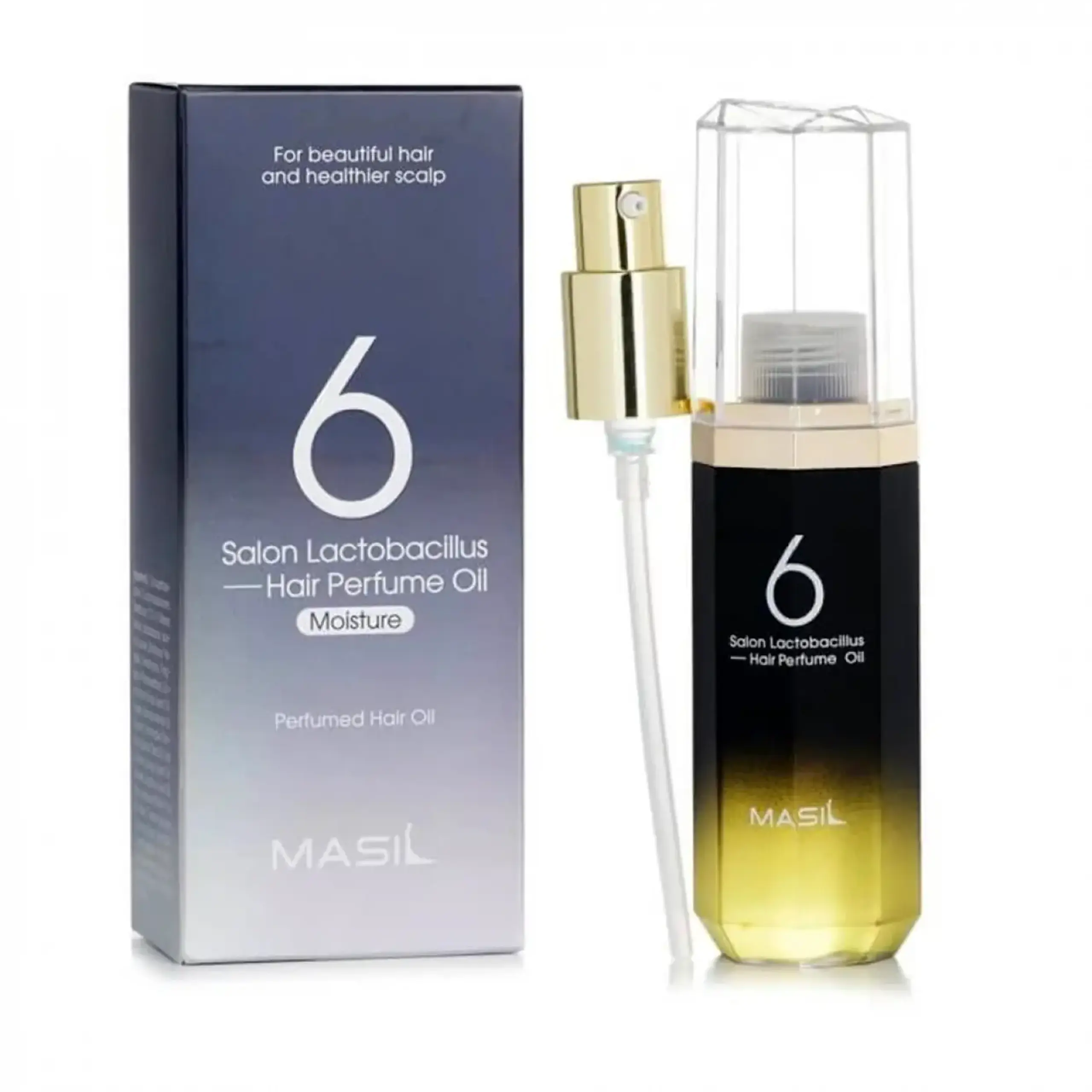 Ulei parfumat pentru păr deteriorat Masil, 6 Salon Lactobacillus Hair Perfume Oil, 66 ml