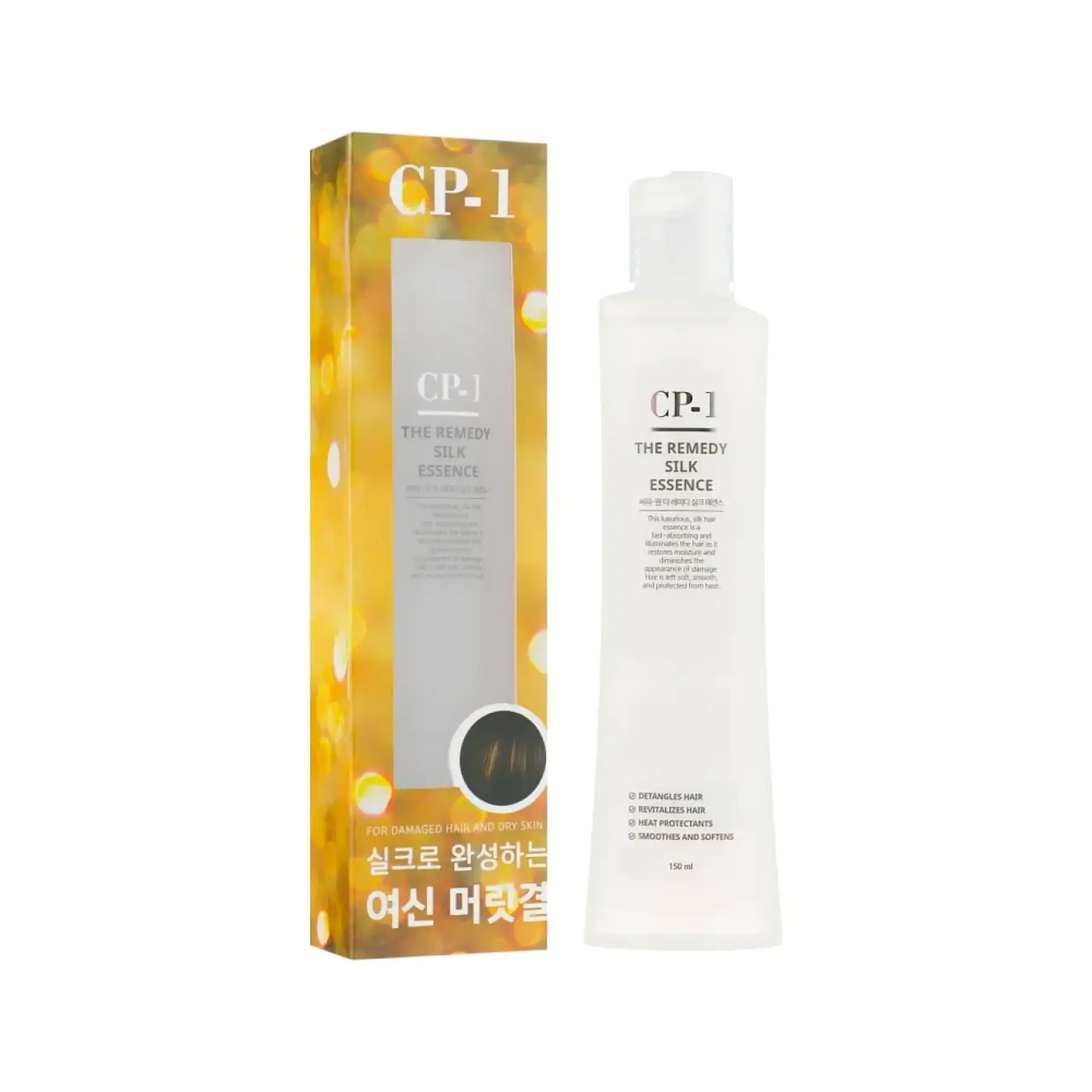 Esență regenerantă pentru păr Esthetic House CP-1, The Remedy Silk Essence, 150ml