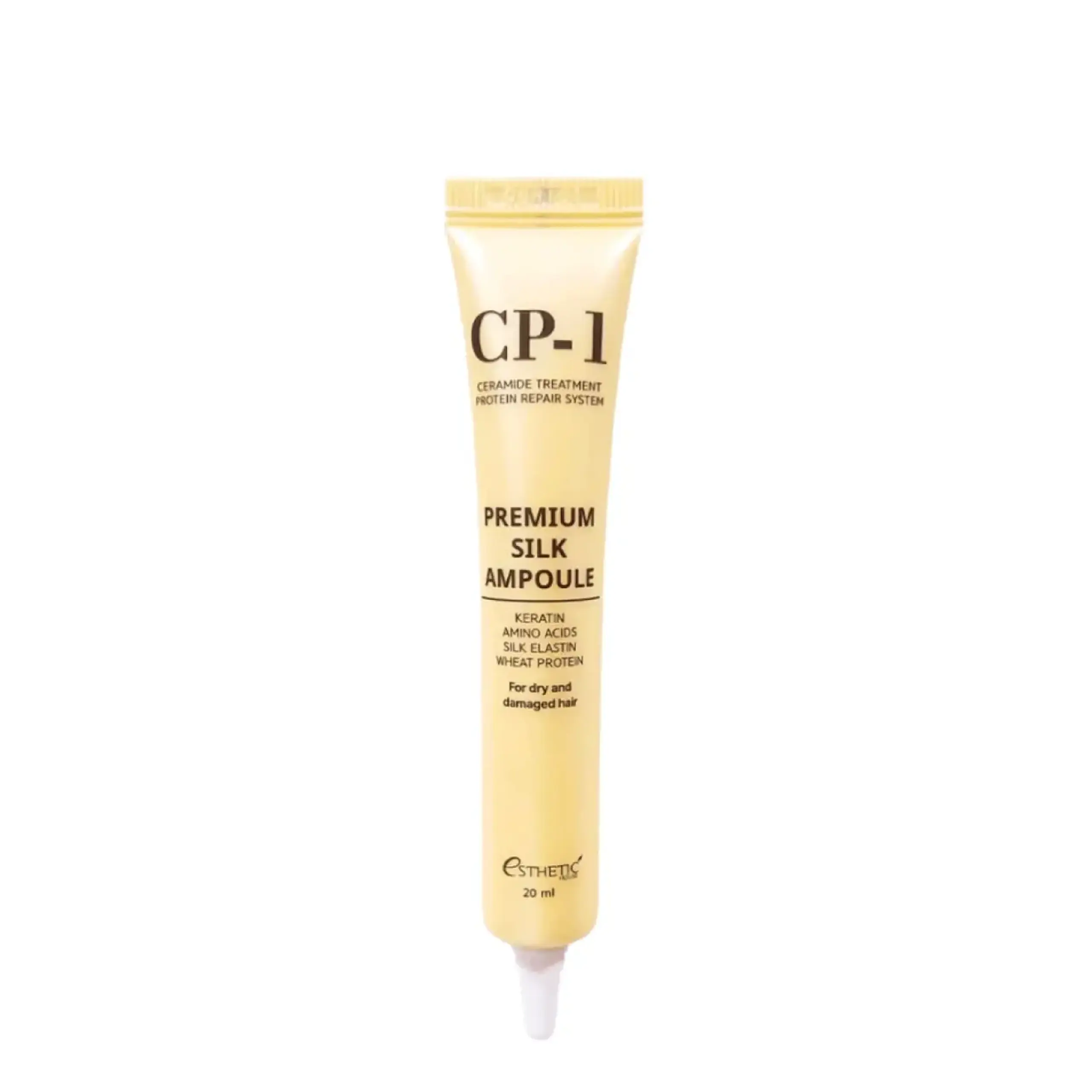 Ser pentru păr Esthetic House CP-1, Premium Silk Ampoule, 20 ml