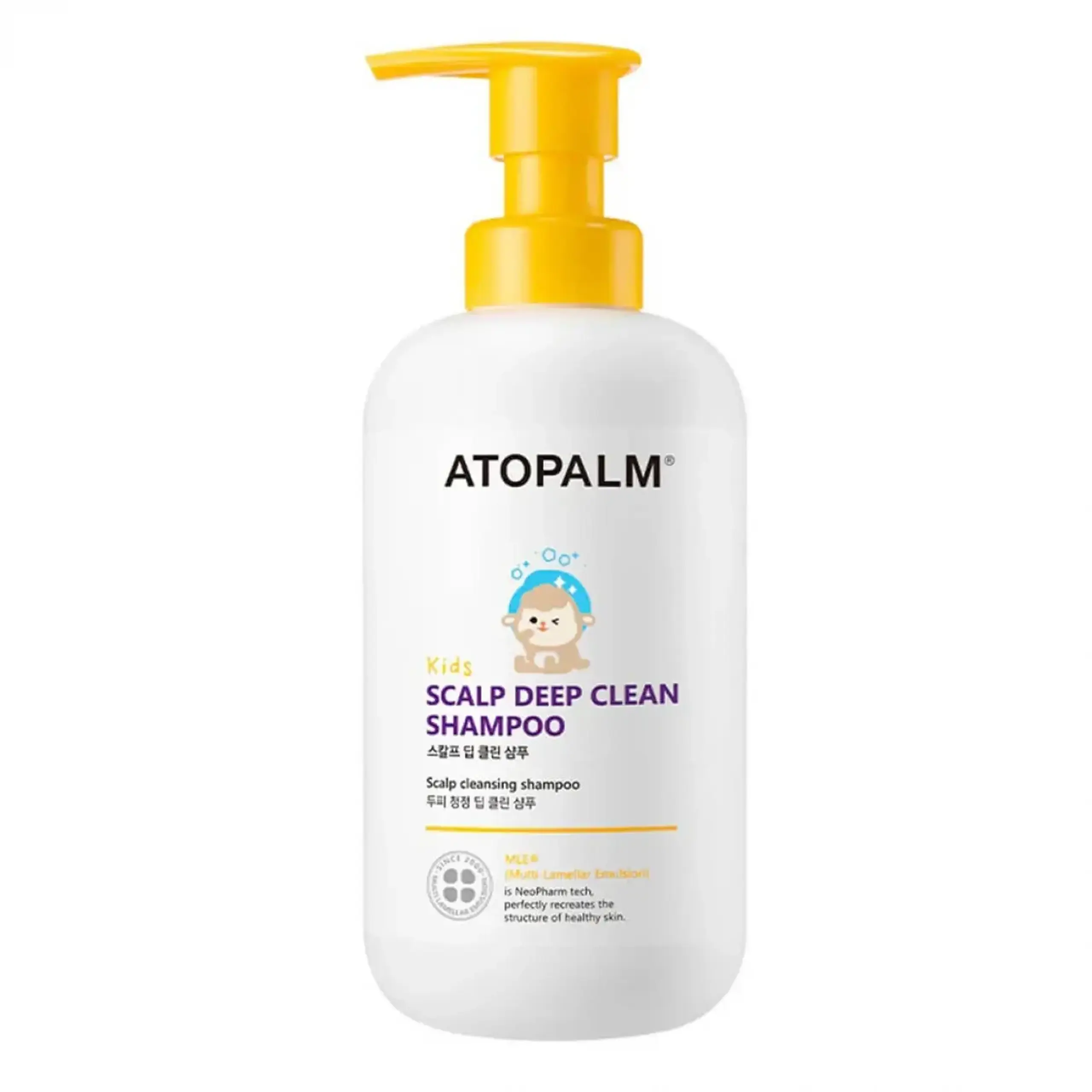 Sampon pentru copii Atopalm, Scalp Deep Clean Shampoo Kids, 460 ml