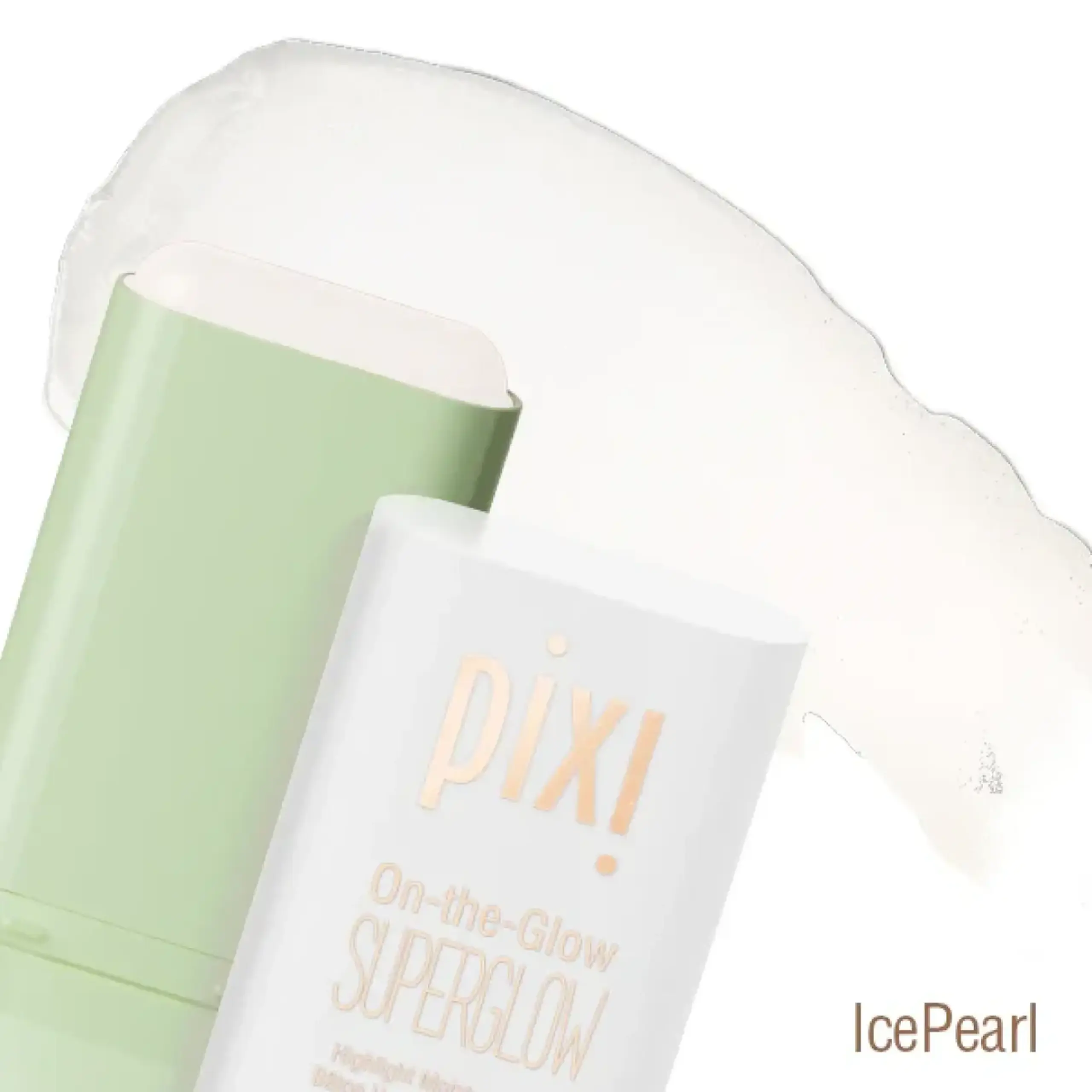 Pixi, On-the-Glow Super Glow Highlight Moisture Stick Ice Pearl, 19 gr.