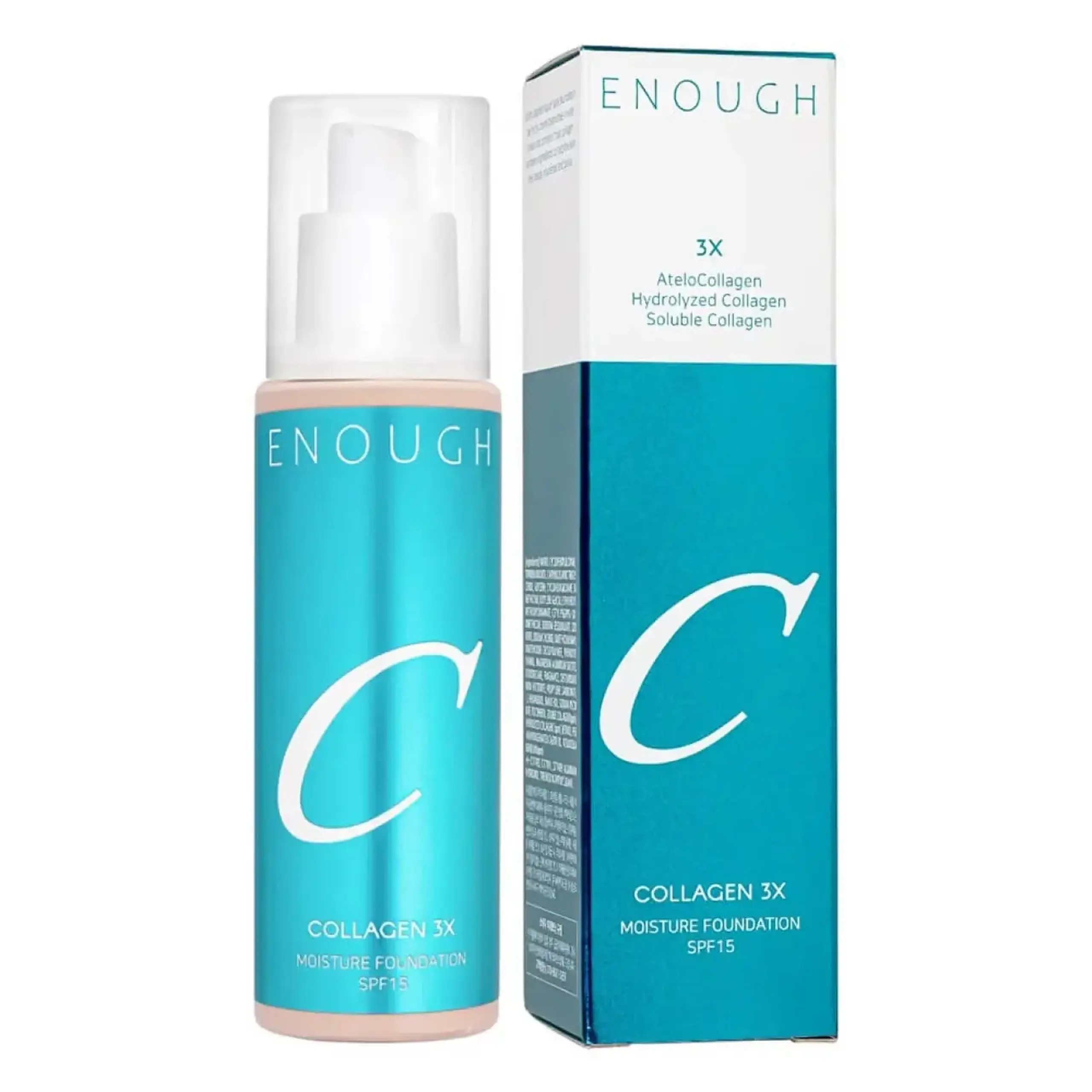 Enough, Collagen 3X Moisture Foundation SPF 15, №00, 100ml