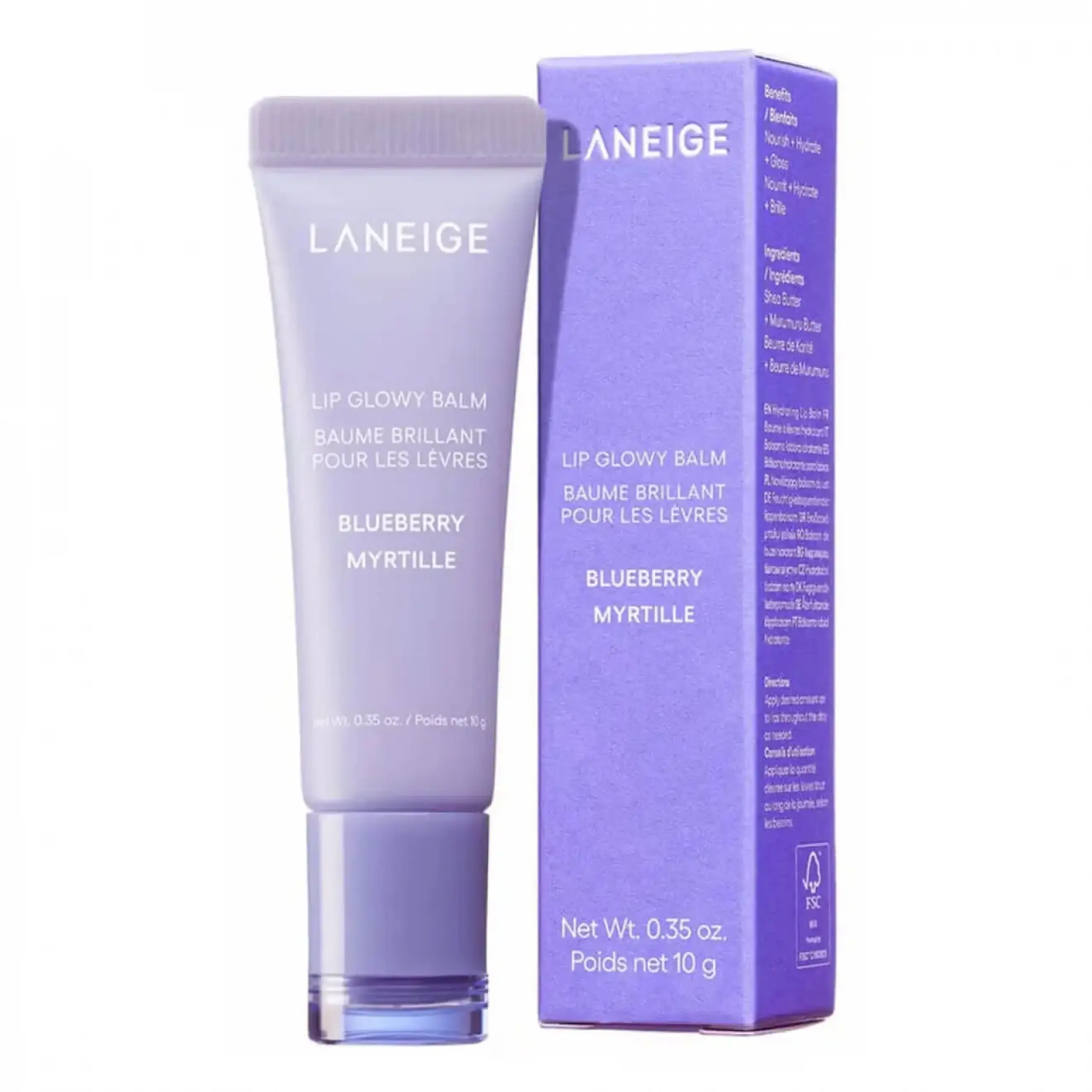 Balsam luciu pentru buze Laneige, Lip Glow Balm BlueBerry