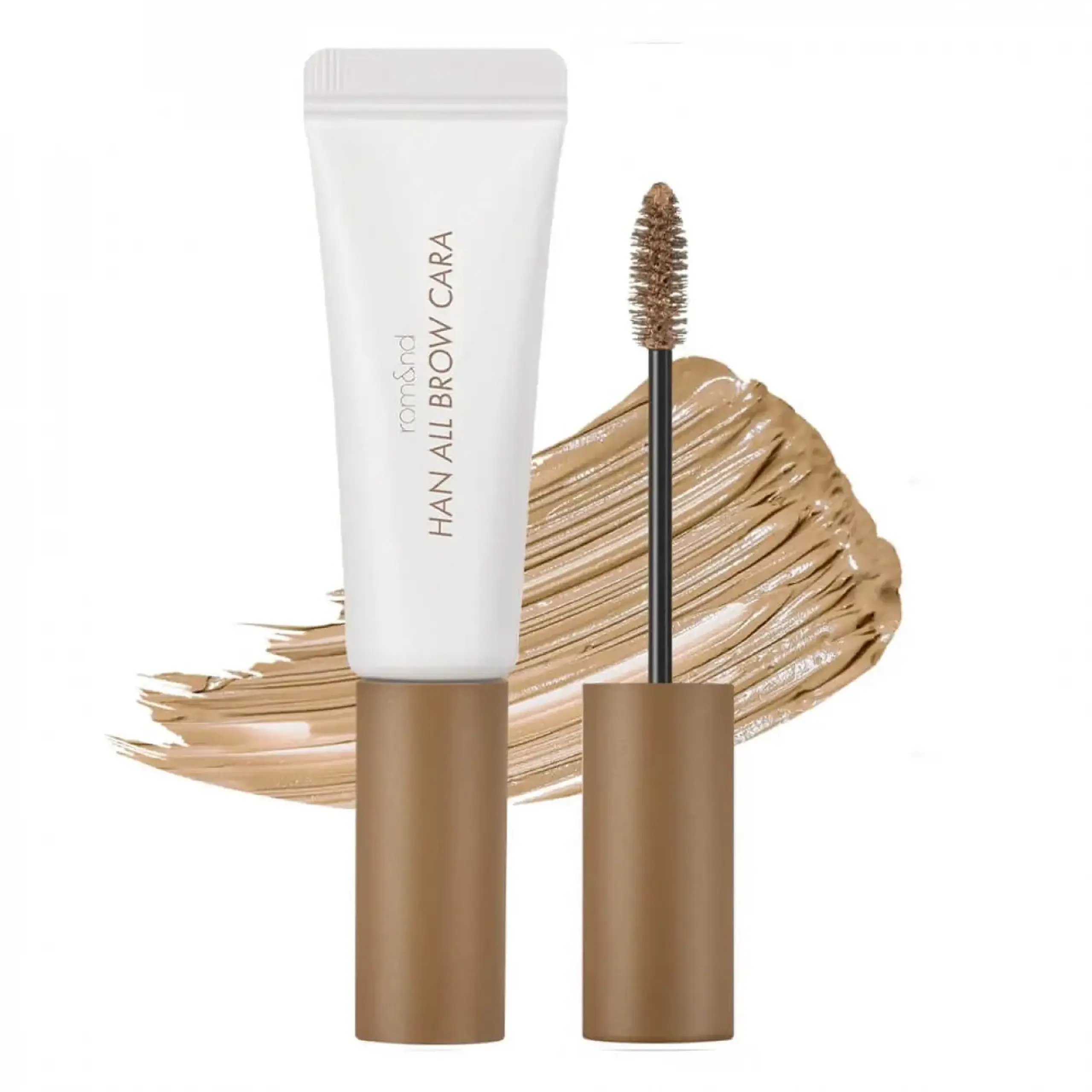 Rimel rezistent pentru sprâncene Rom&nd, Han All Flat Brow Cara 04 Merry Blondy