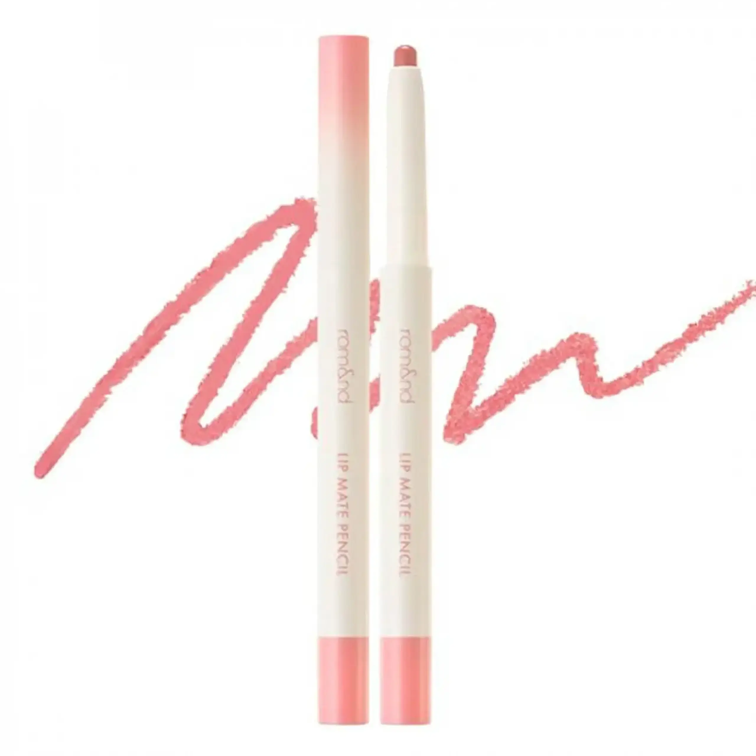 Ruj mat creion pentru buze Rom&nd, Lip Mate Pencil 02 Dovey Pink