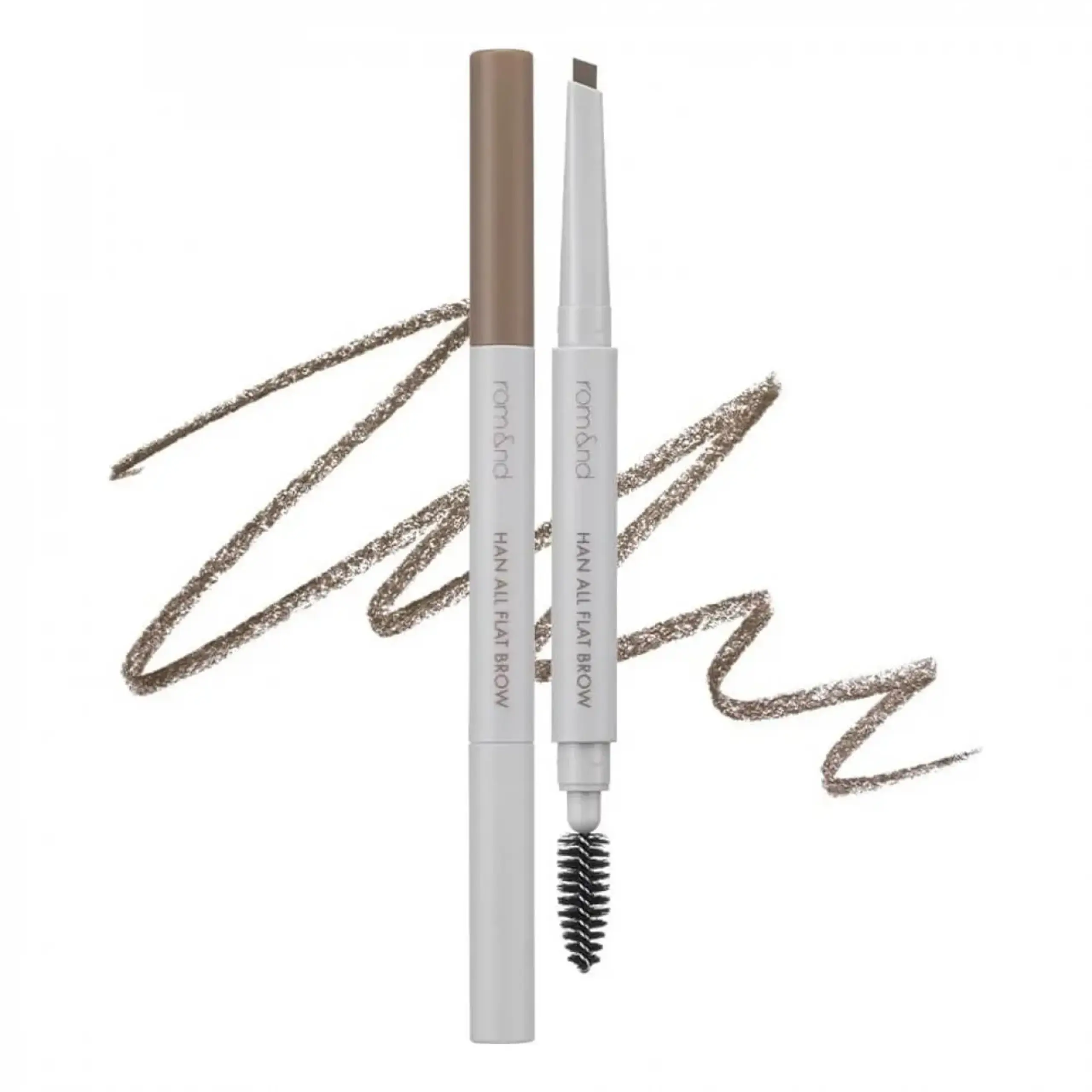 Creion rezistent pentru sprâncene Rom&nd, Han All Flat Brow c3 Modern Beige