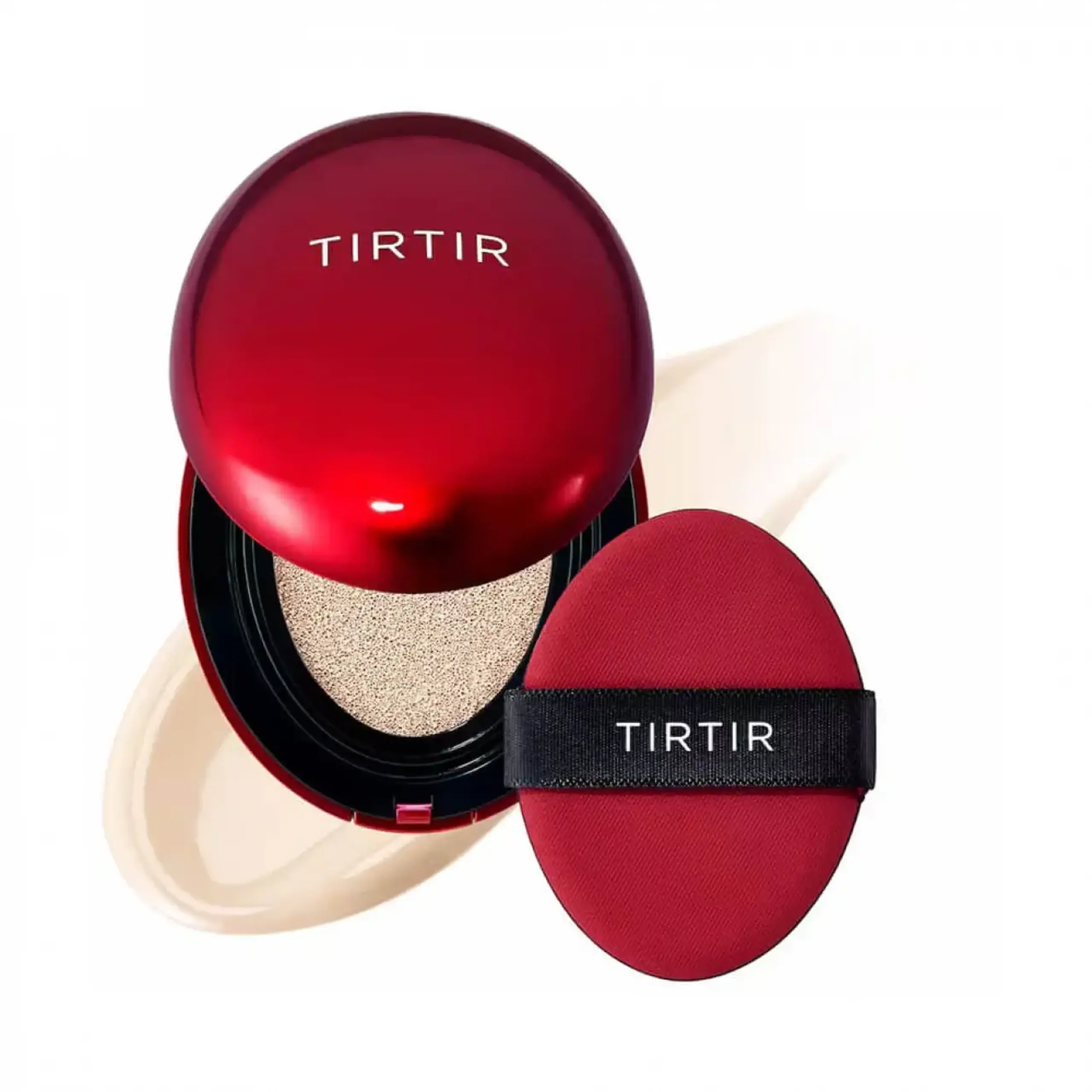 Cushion rezistent cu finisaj semi-mat TirTir, Mask Fit Red Cushion 13N Fair Ivory, 18 gr.