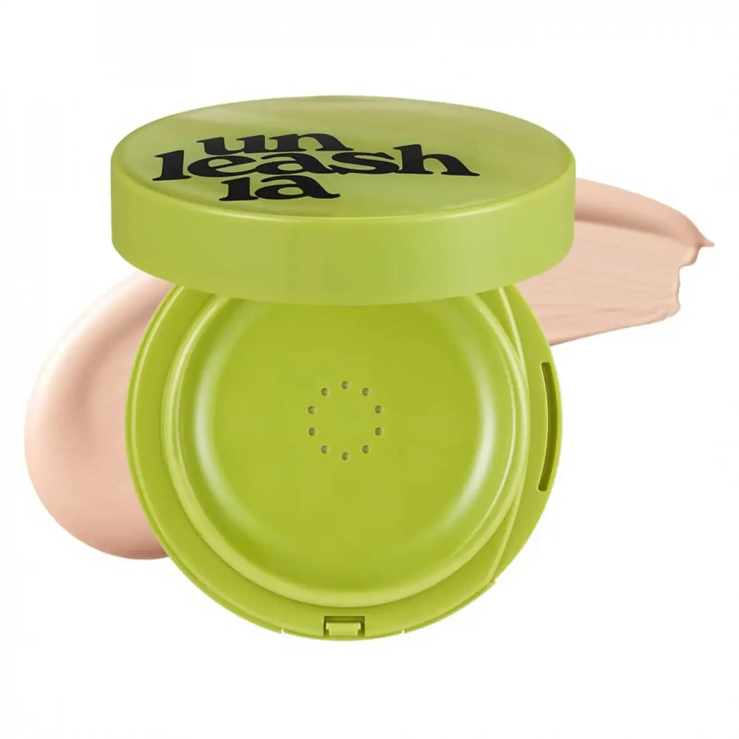 Fond de ten de tip cushion Unleashia, Healthy Green Cushion 18C Seashell, 15 gr.
