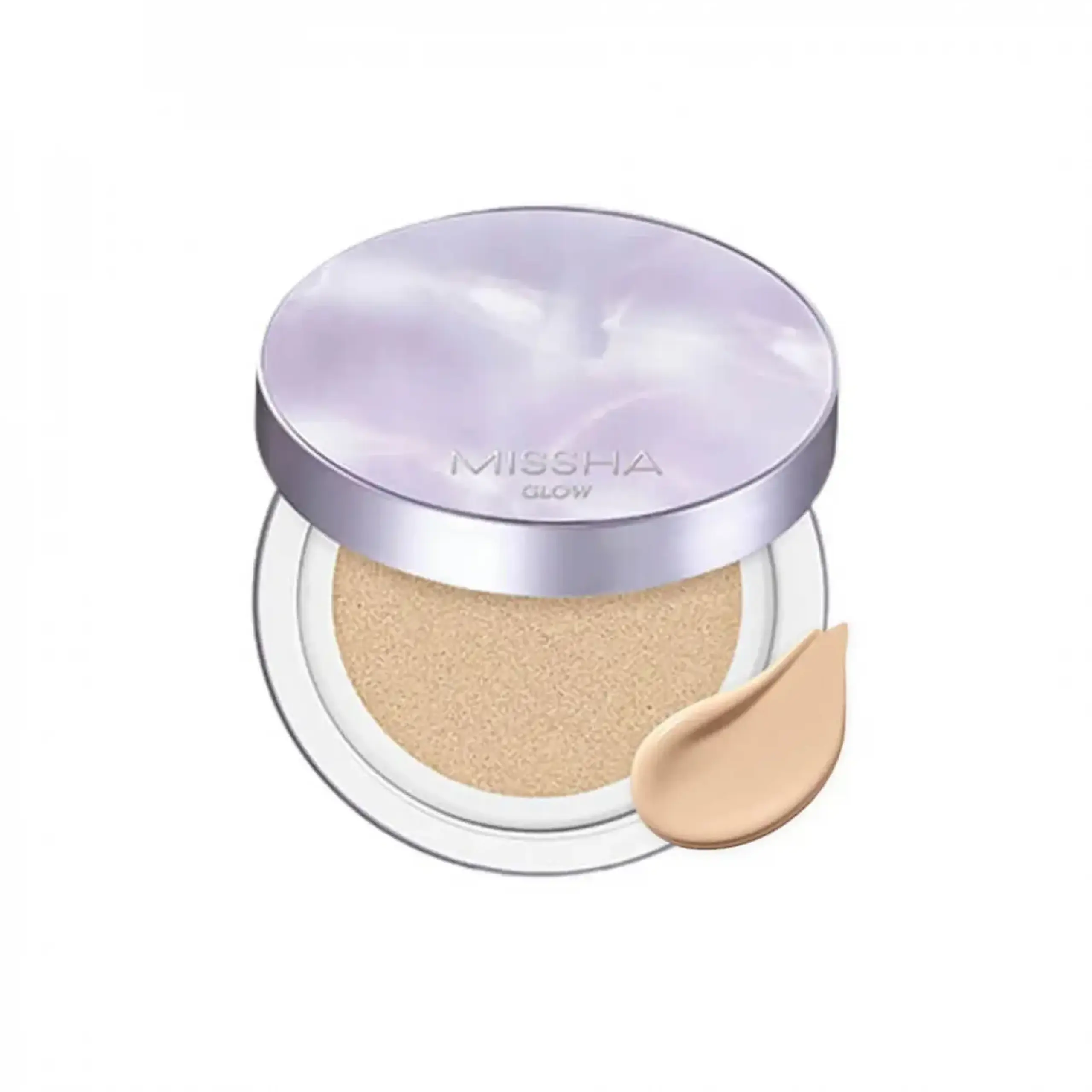 Fond de ten cushion Missha, Glow Layering Fit Cushion Nr. 21 Vanilla