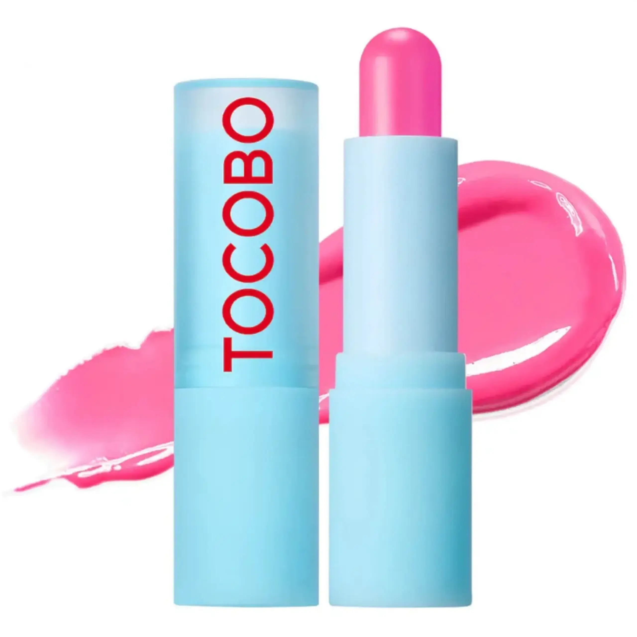 Balsam de buze cu nuanță Tocobo Glass Tinted Lip Balm 012 Better Pink, 3.5 gr.