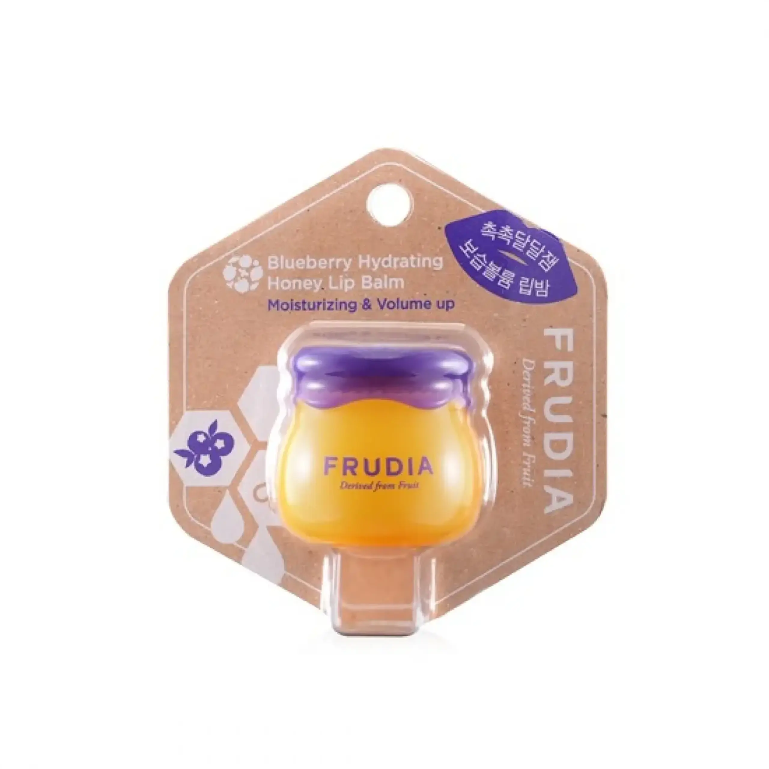 Frudia, Blueberry Hydrating Honey Lip Balm, 10 gr.