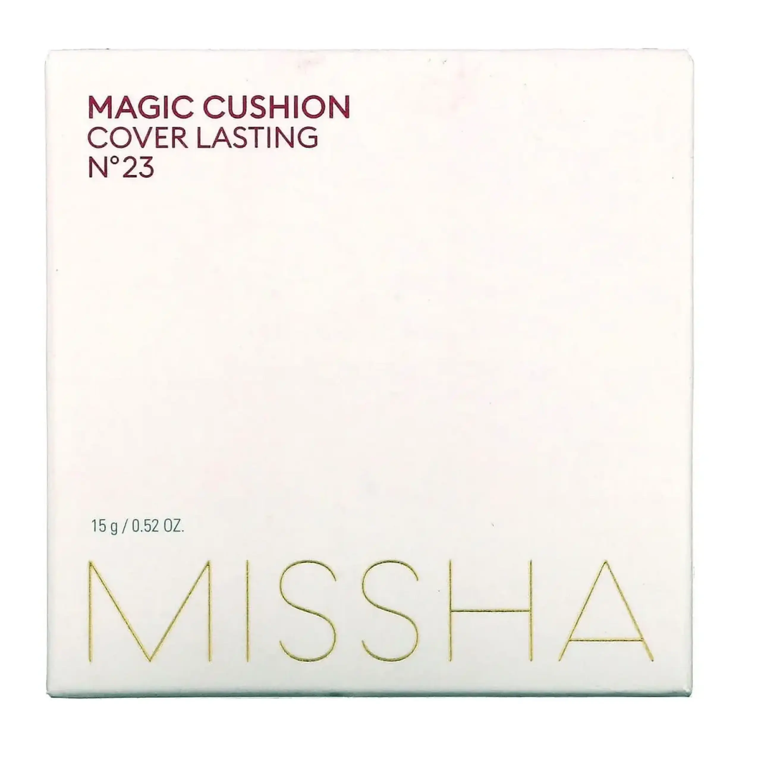 Missha, Magic Cushion Cover Lasting, SPF50+ PA+++, nr.23