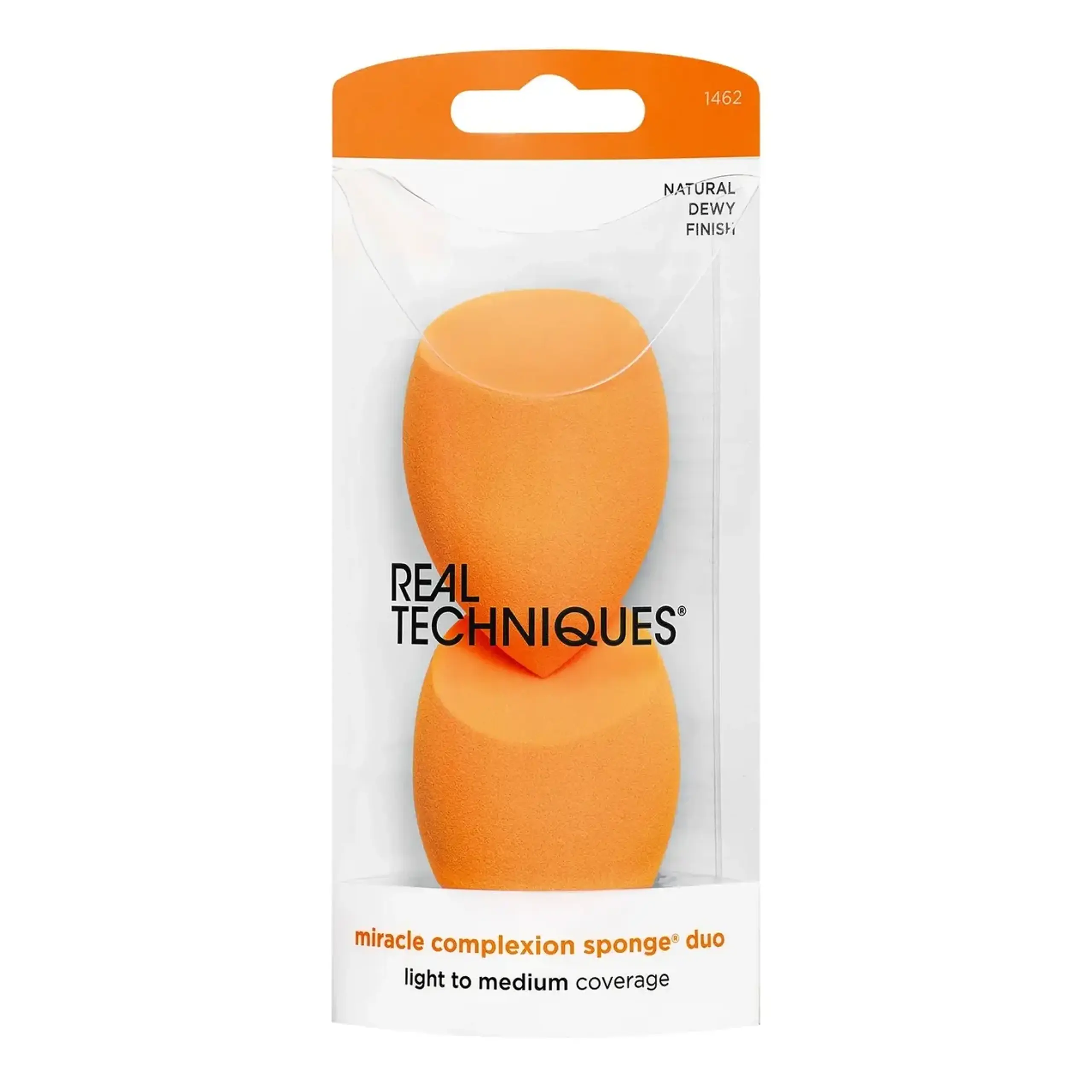 Set 2 burete pentru aplicarea fondului de ten Real Techniques, Miracle Complexion Sponge Duo
