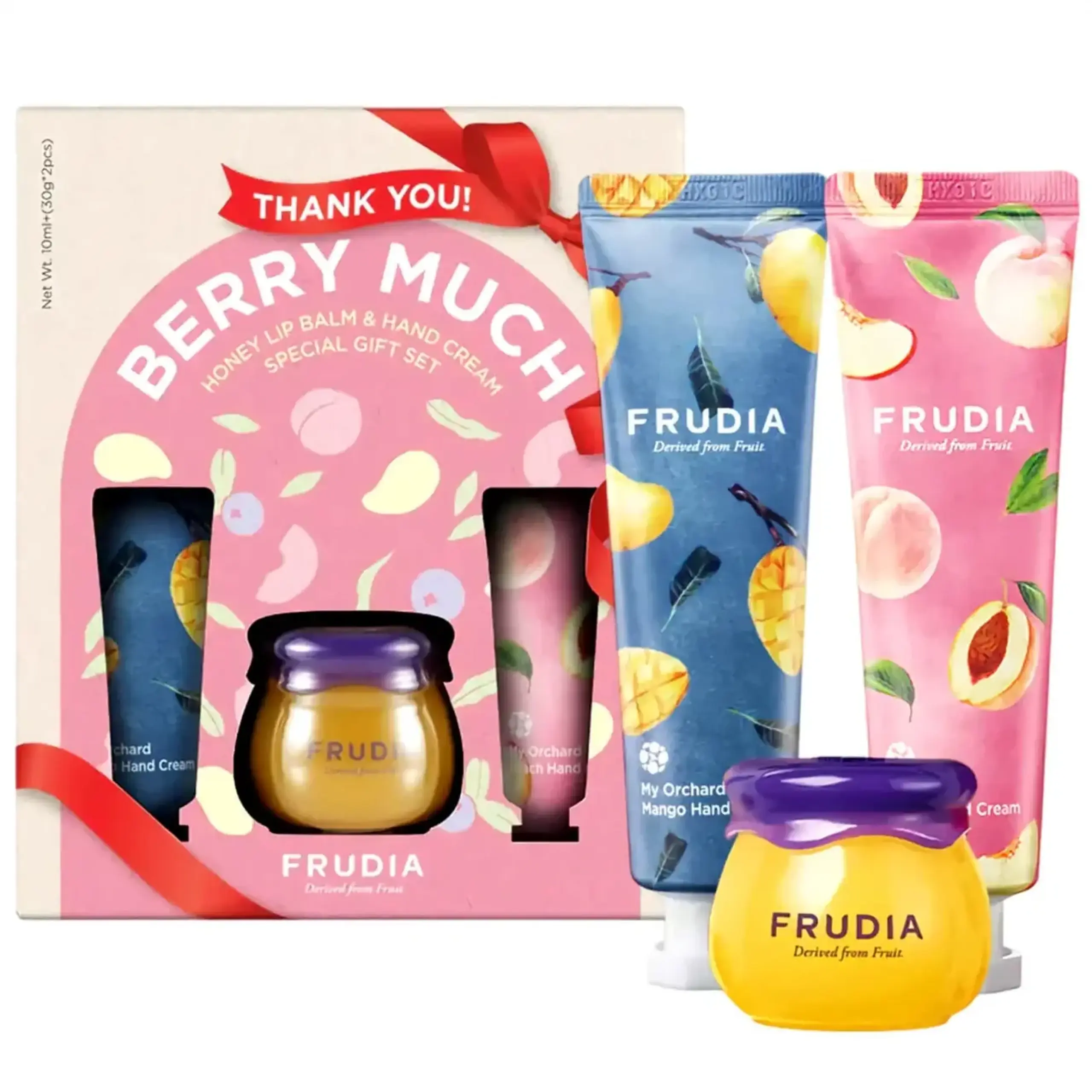 Set Frudia, Honey Lip Balm & Hand Cream Gift Set Thank You
