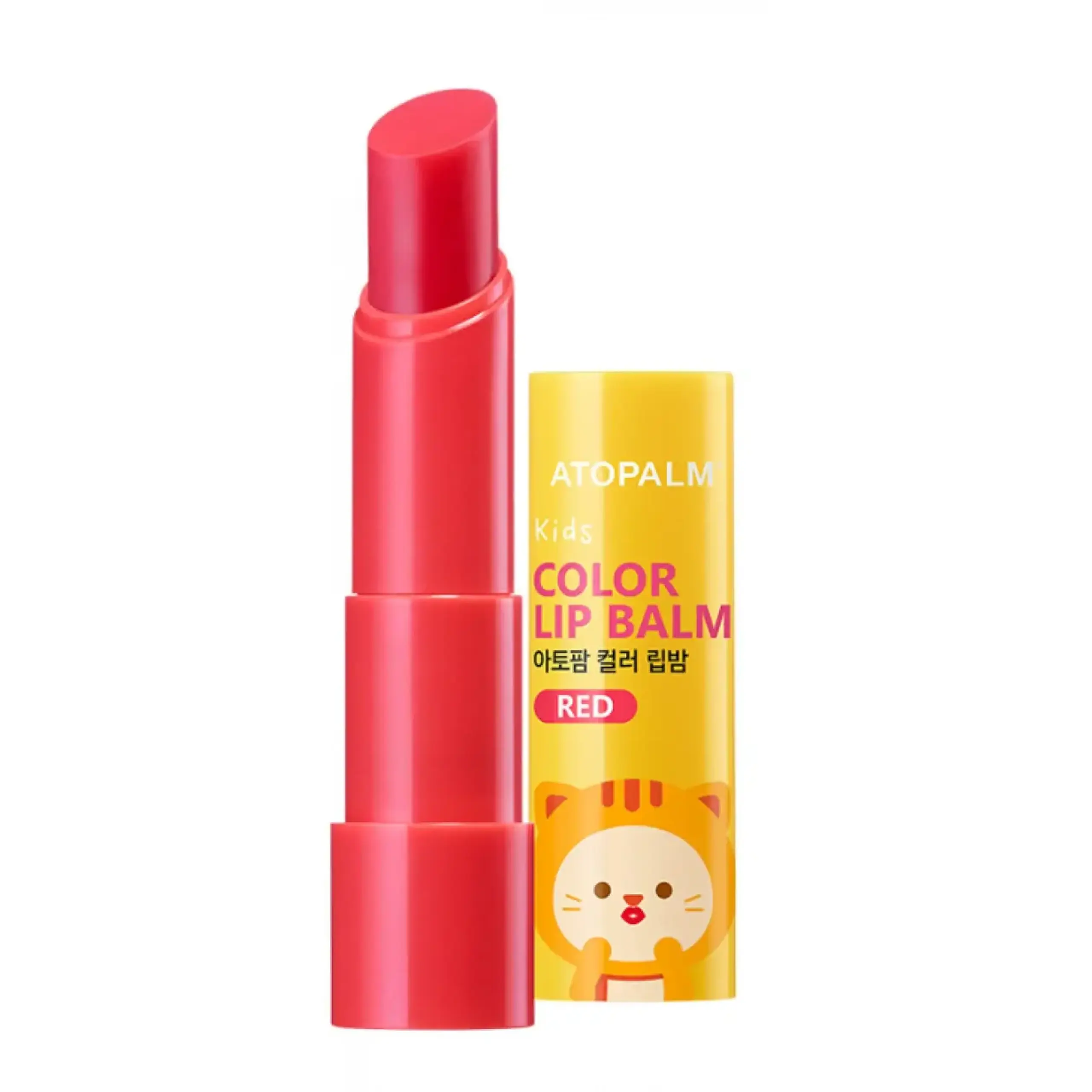 Atopalm, Color Lip Balm Red, 3.3 gr.