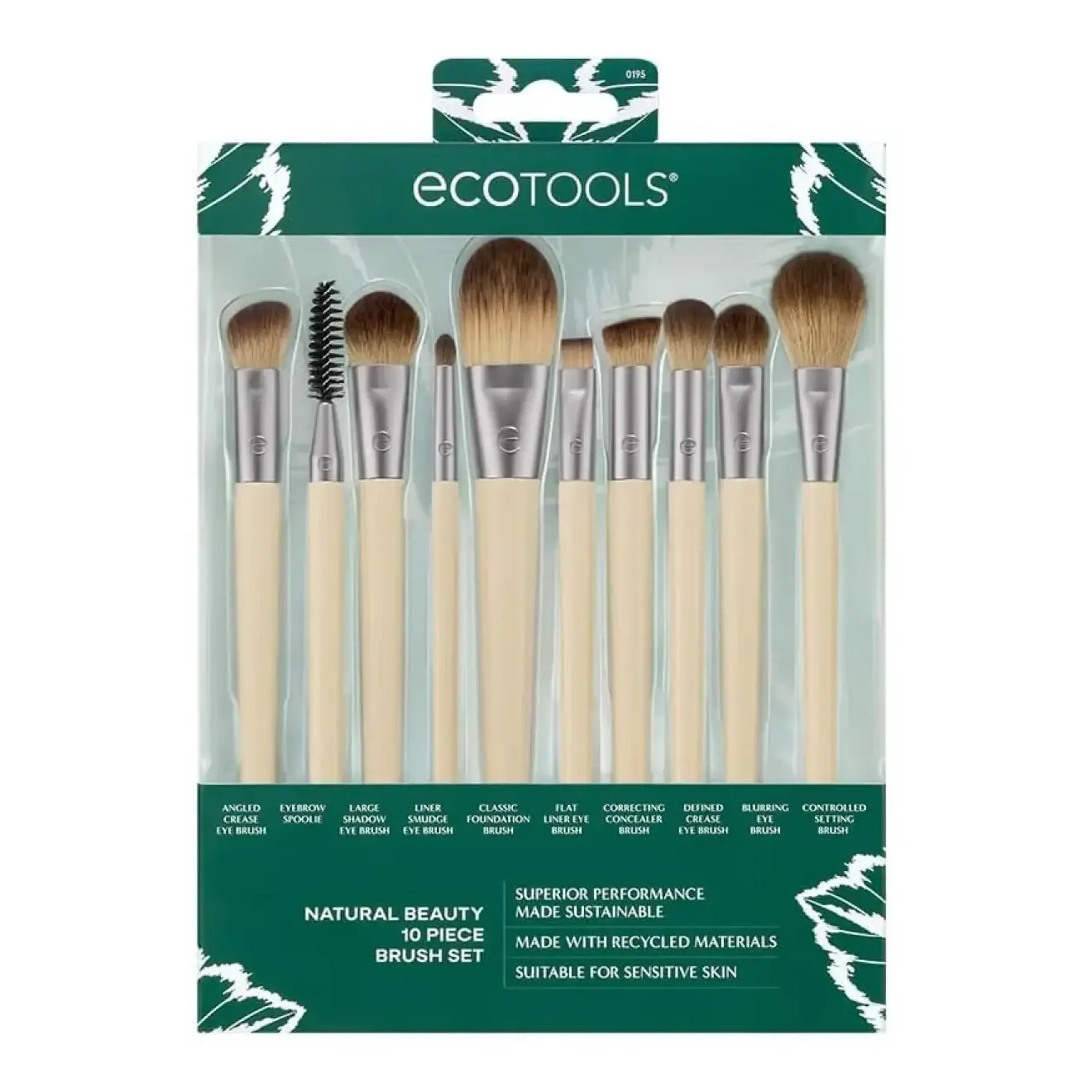 EcoTools, Natural Beauty 10 Piece Brush Set