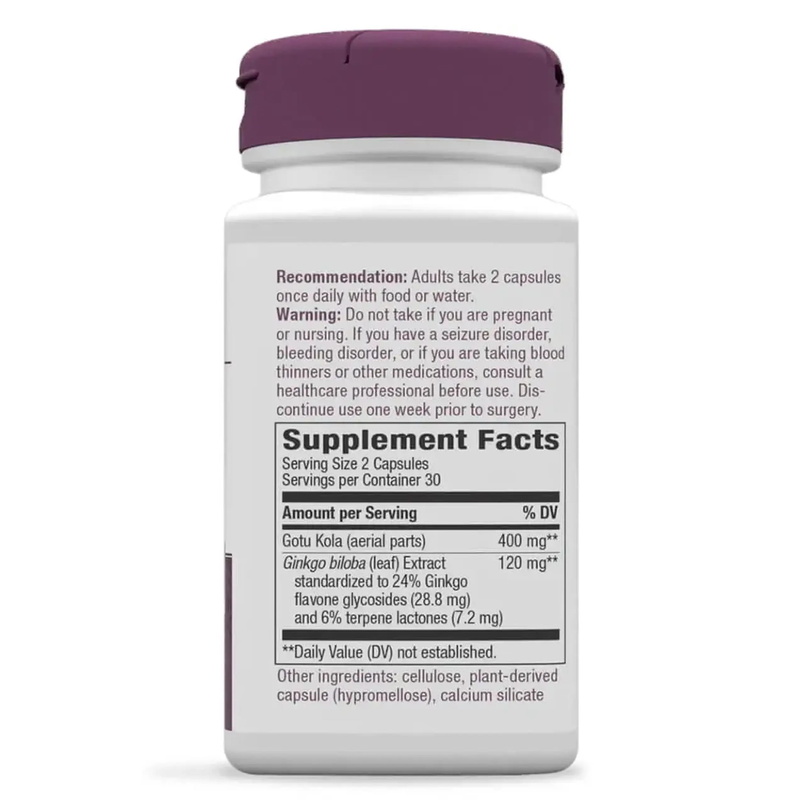 Nature's Way, Ginkgo SE, 60 vcaps
