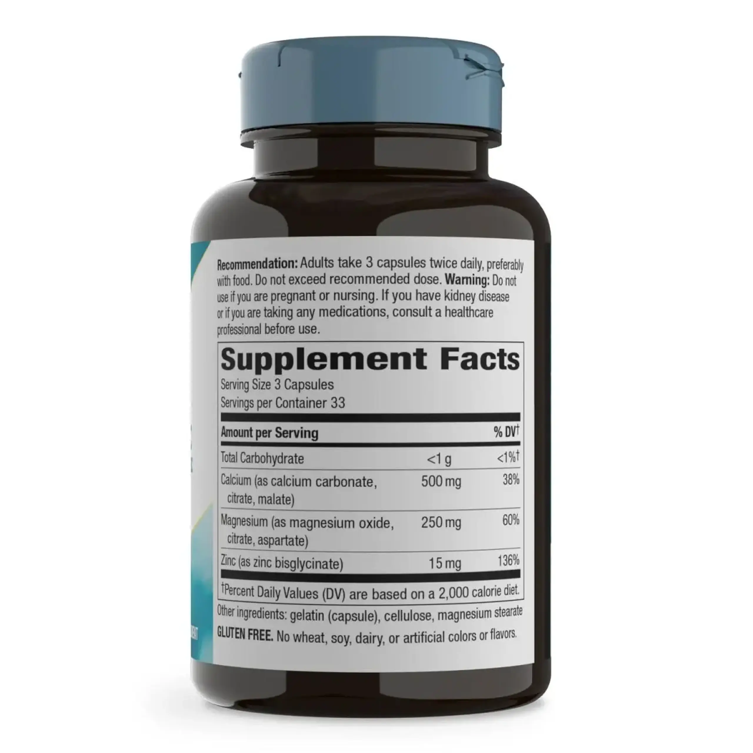 Nature's Way, Calcium-Magnesium-Zinc 100 caps