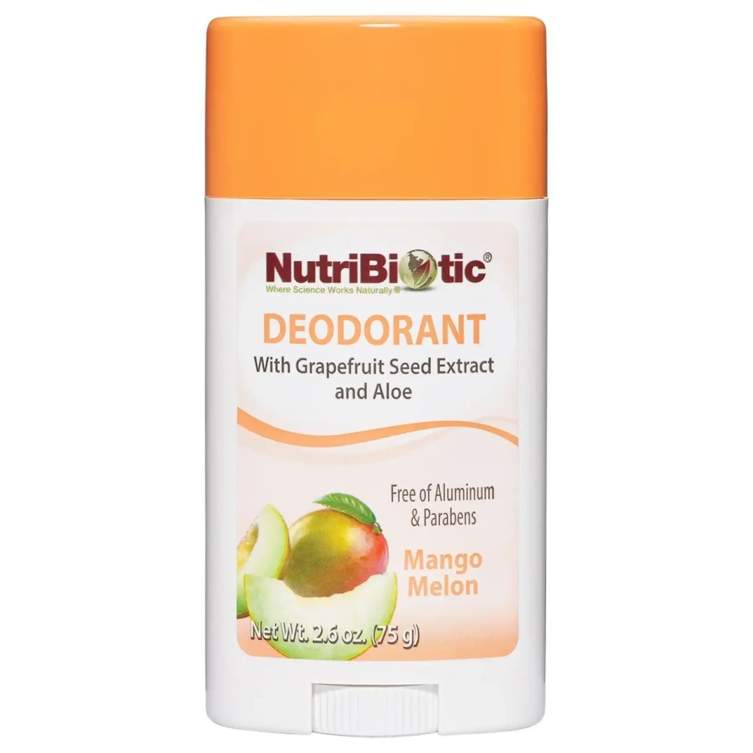 Nutribiotic, Deodorant Mango Melon, 75 gr.