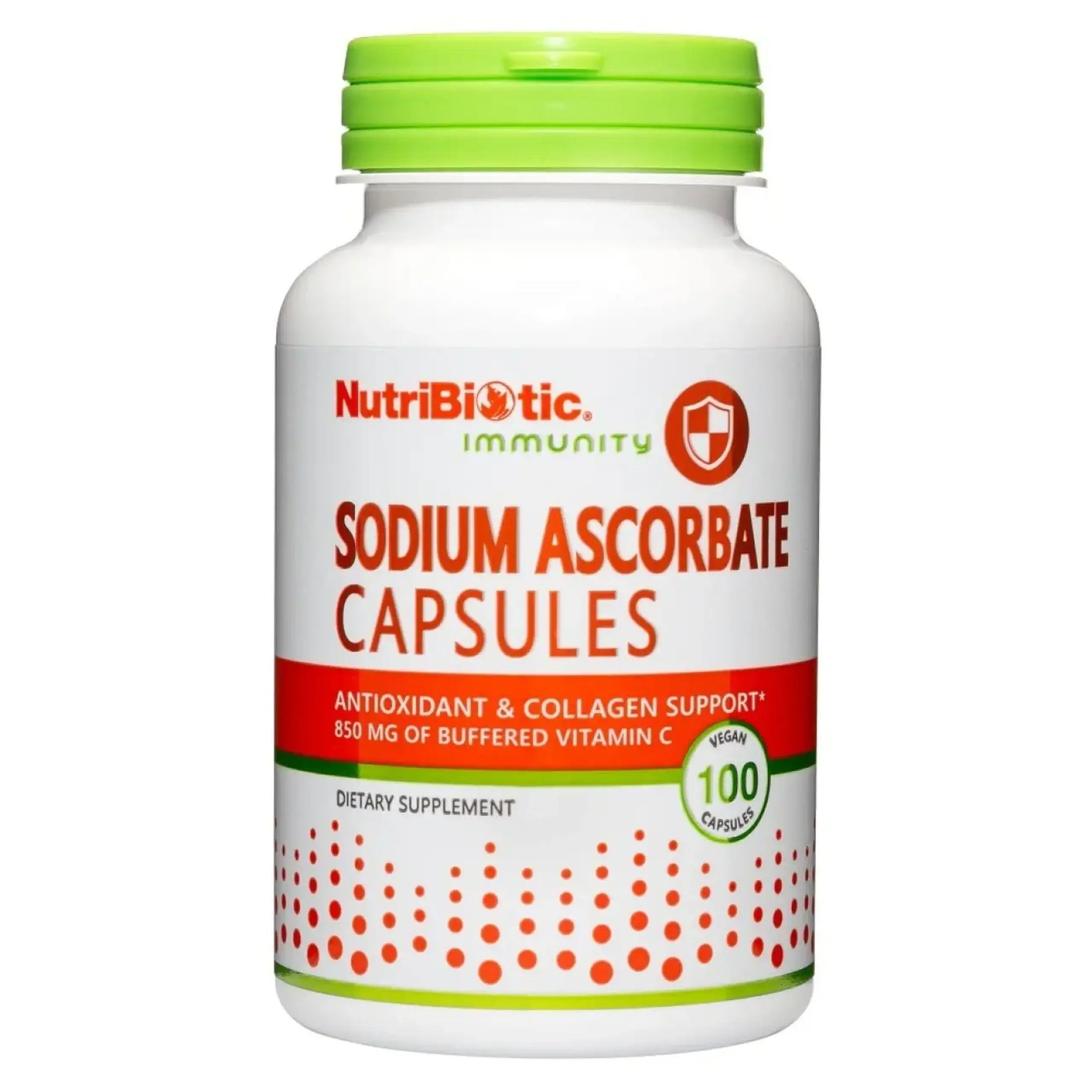 Nutribiotic, Sodium Ascorbate, 850 mg, 100 caps