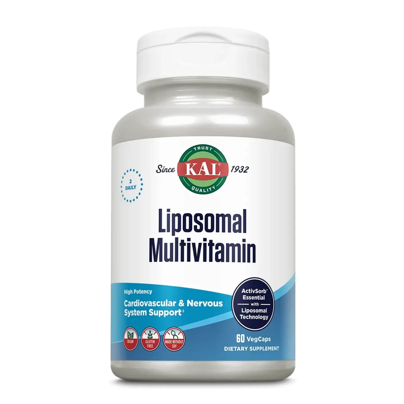 Kal, Liposomal Multivitamin, 60 caps