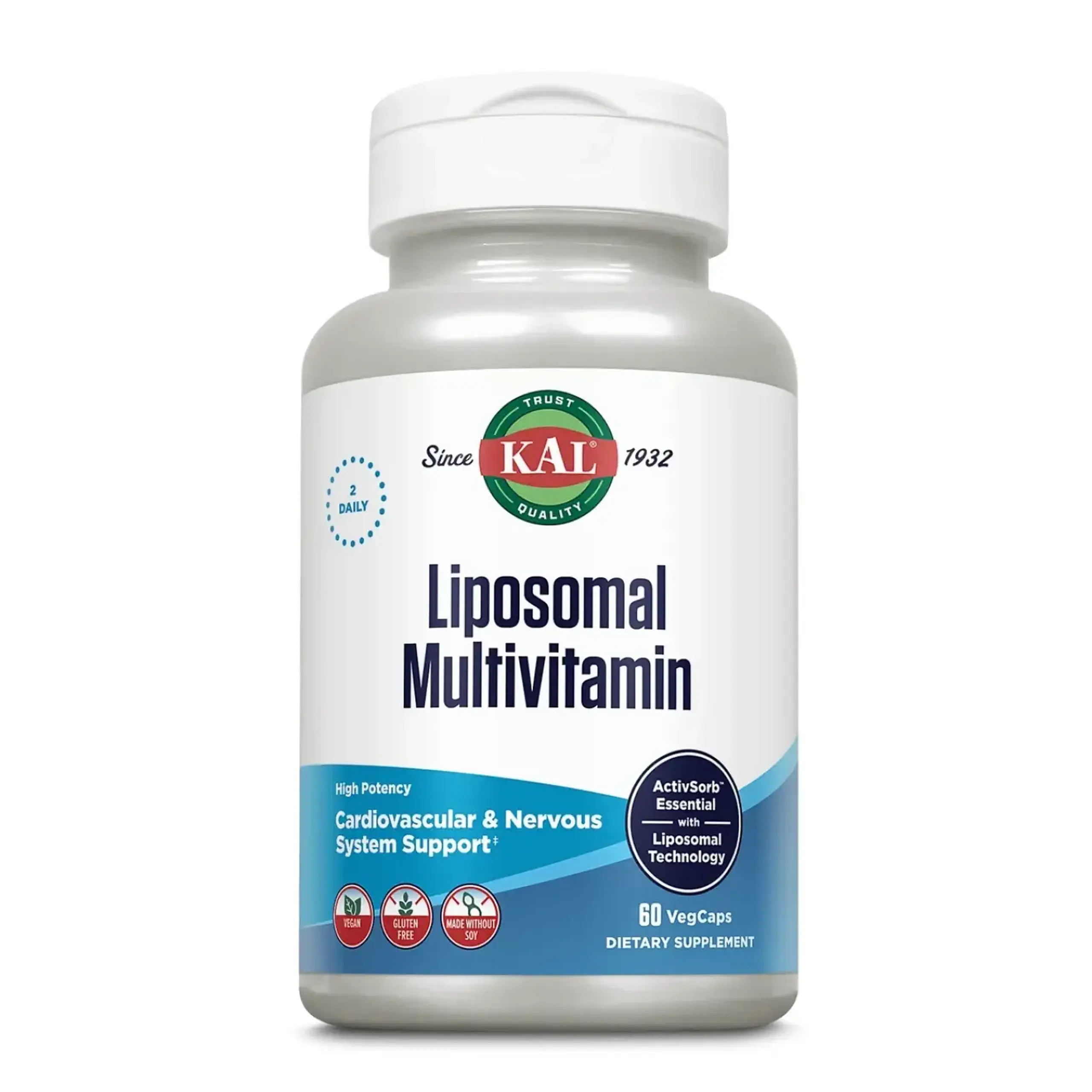 Kal, Liposomal Multivitamin, 60 caps