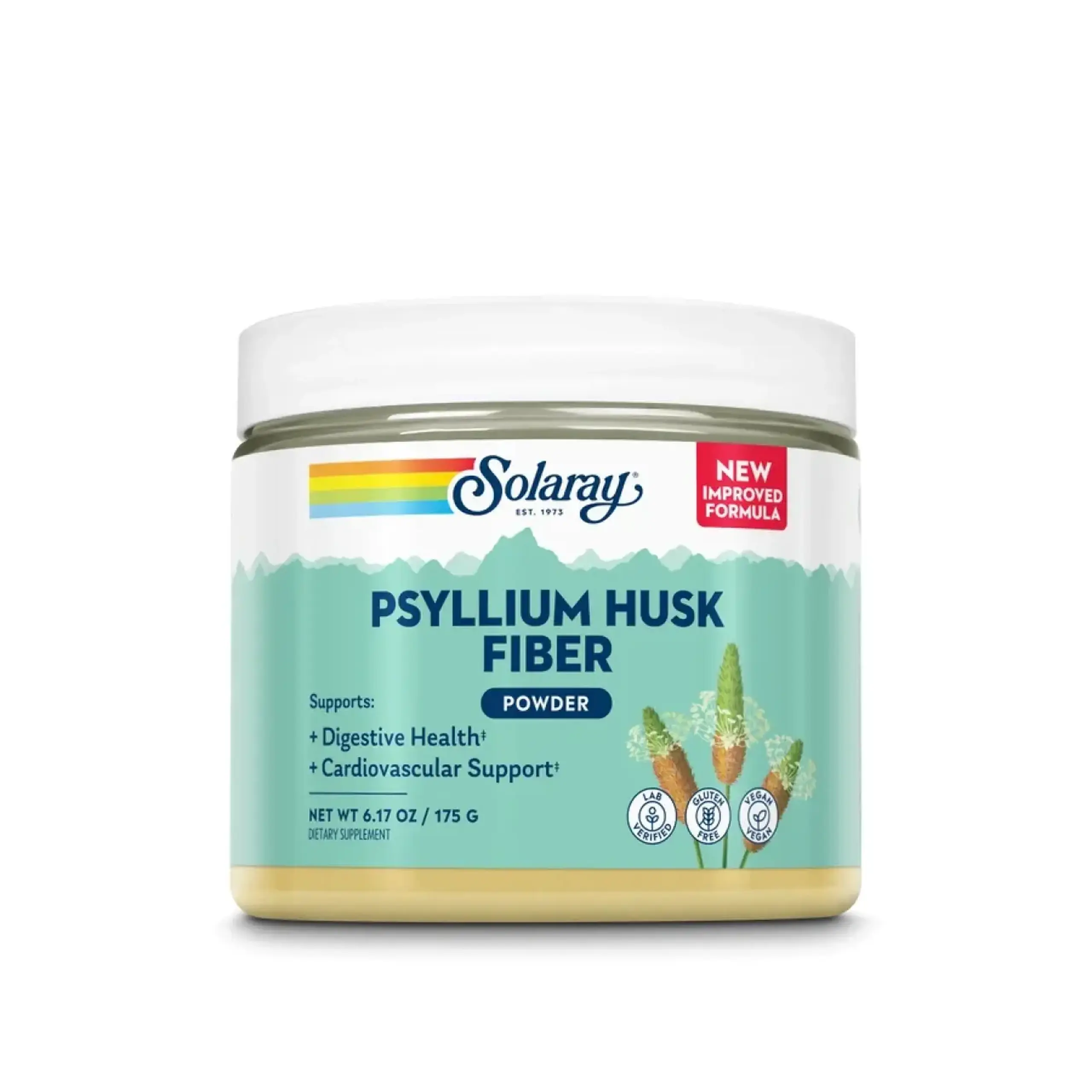 Solaray, Psyllium Husk Fiber Powder, 175 g