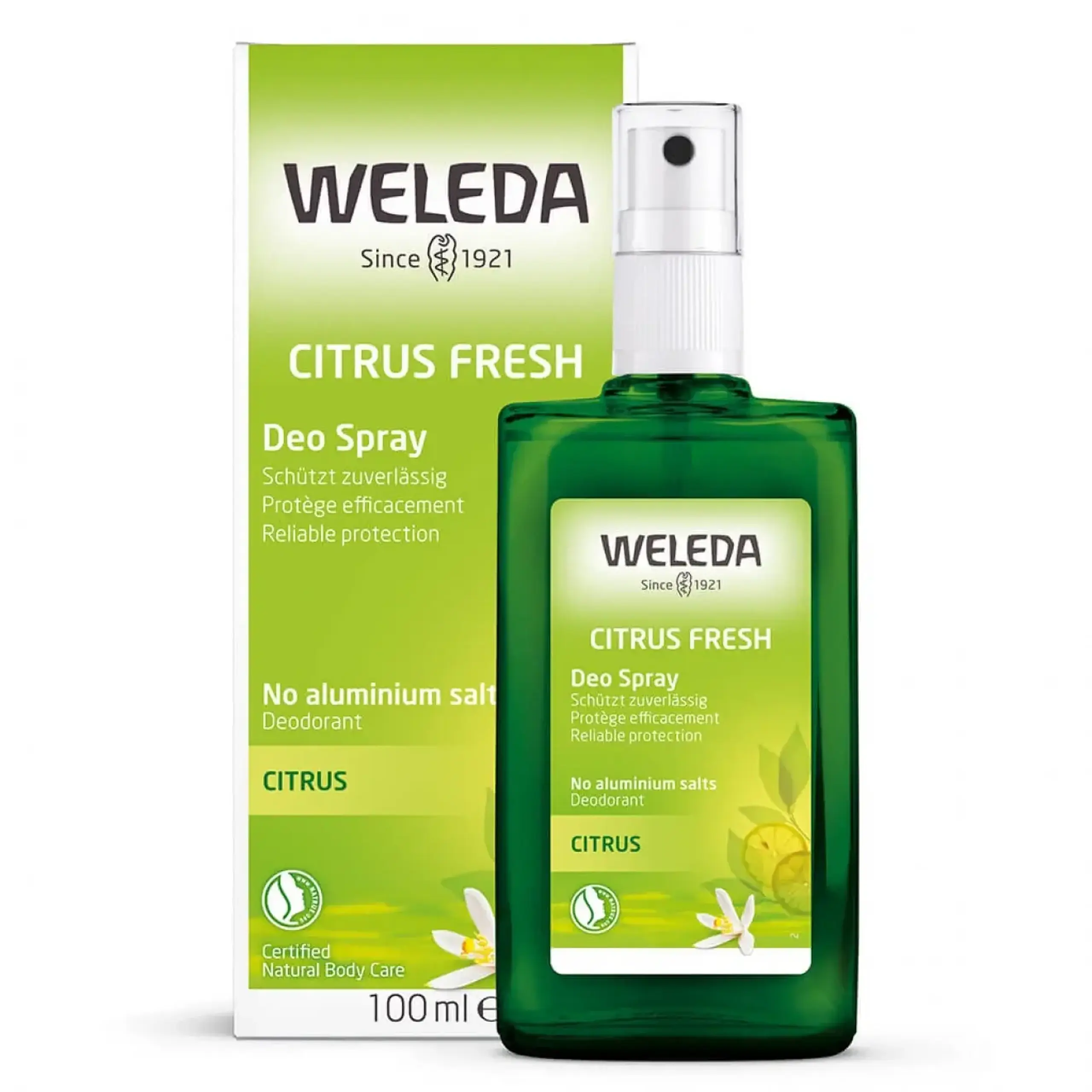 Deodorant Weleda Citrus Fresh Deo Spray, 100 ml