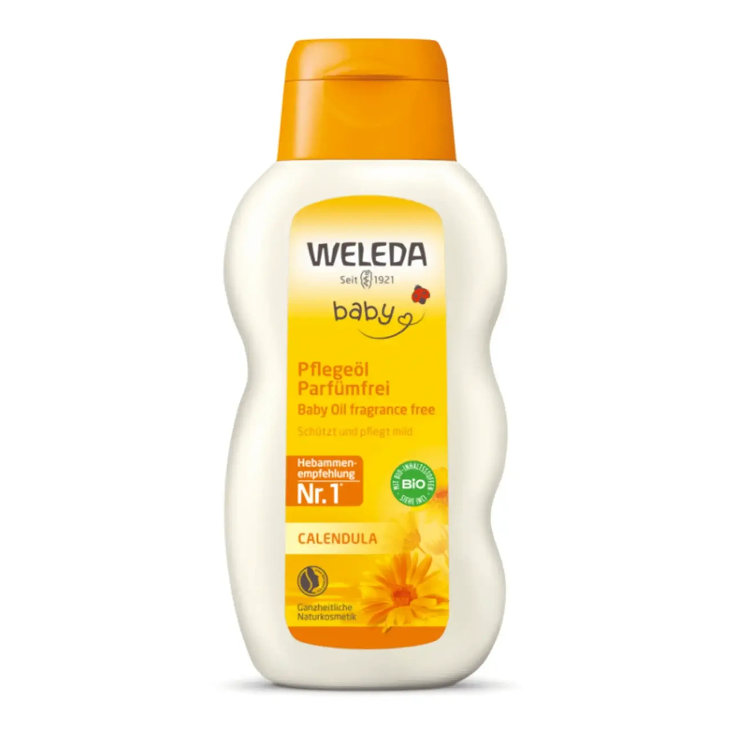 Weleda Baby, Ulei cu galbenele fara parfum, 200 ml