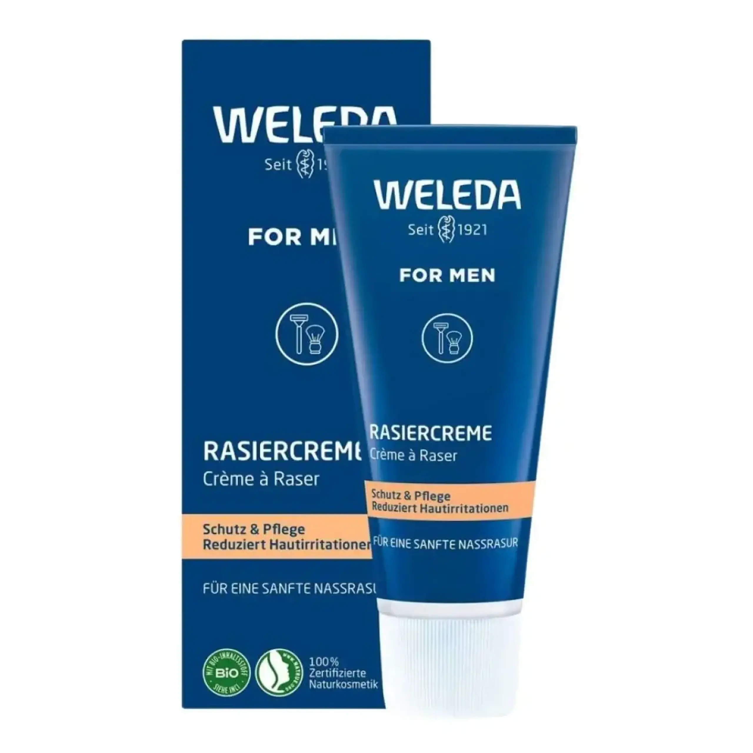 Weleda, Crema de ras pentru barbati, 75 ml