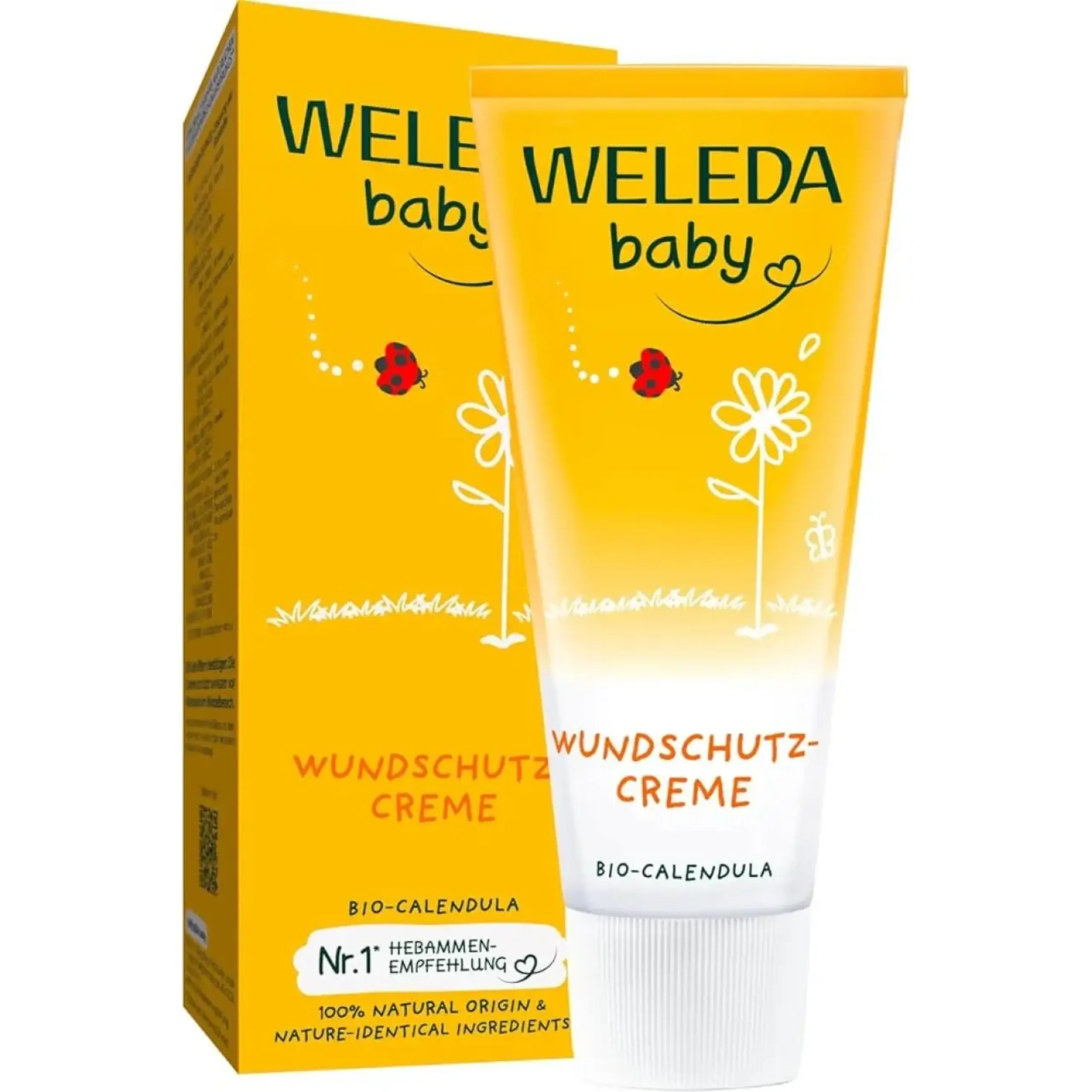 Weleda Baby, Crema de Galbenele Pentru Zona Scutecului, 75 ml