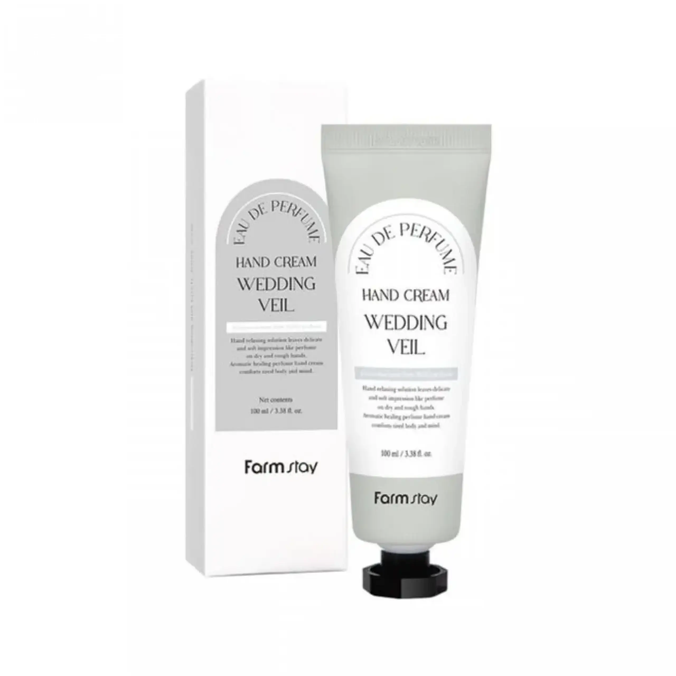 Crema pentru mâini FarmStay, Eau De Perfume Hand Cream Wedding Viel, 100 ml