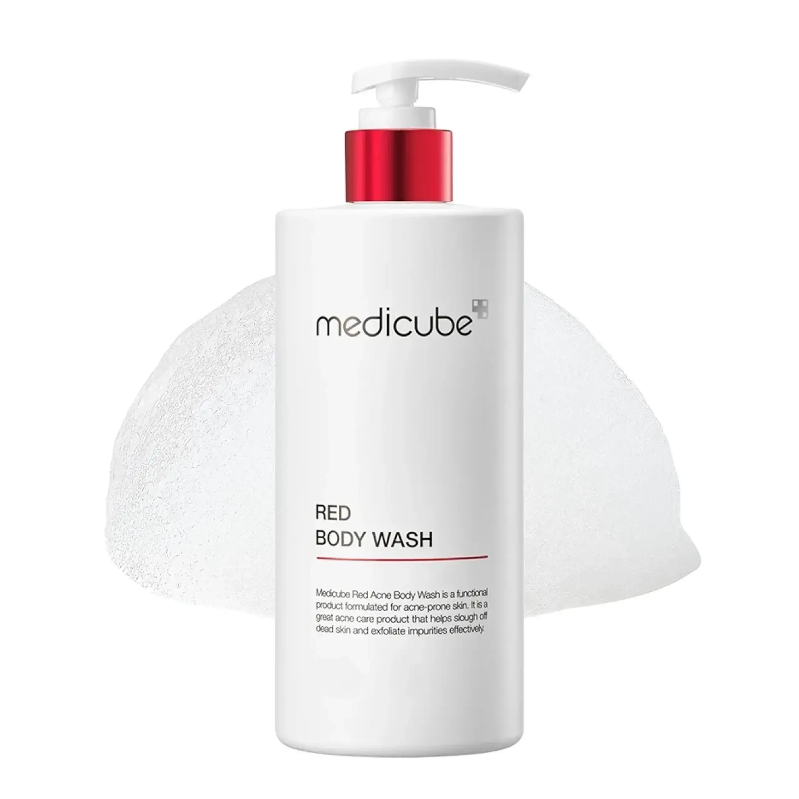 Medicube, Red Acne Body Wash, 400 ml