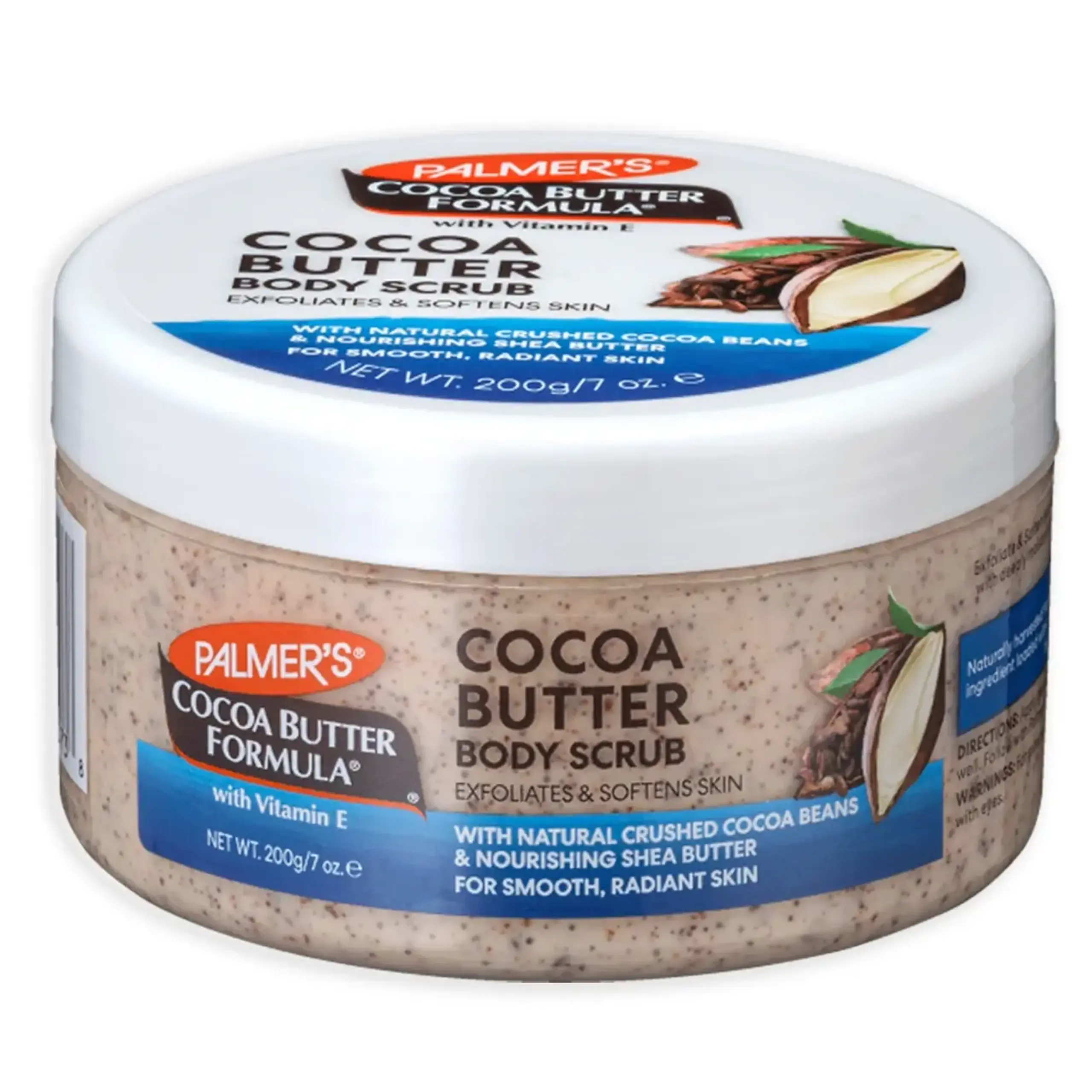 Scrub pentru corp cu unt de cacao Palmers, CBF Cocoa Body Scrub, 200 gr.