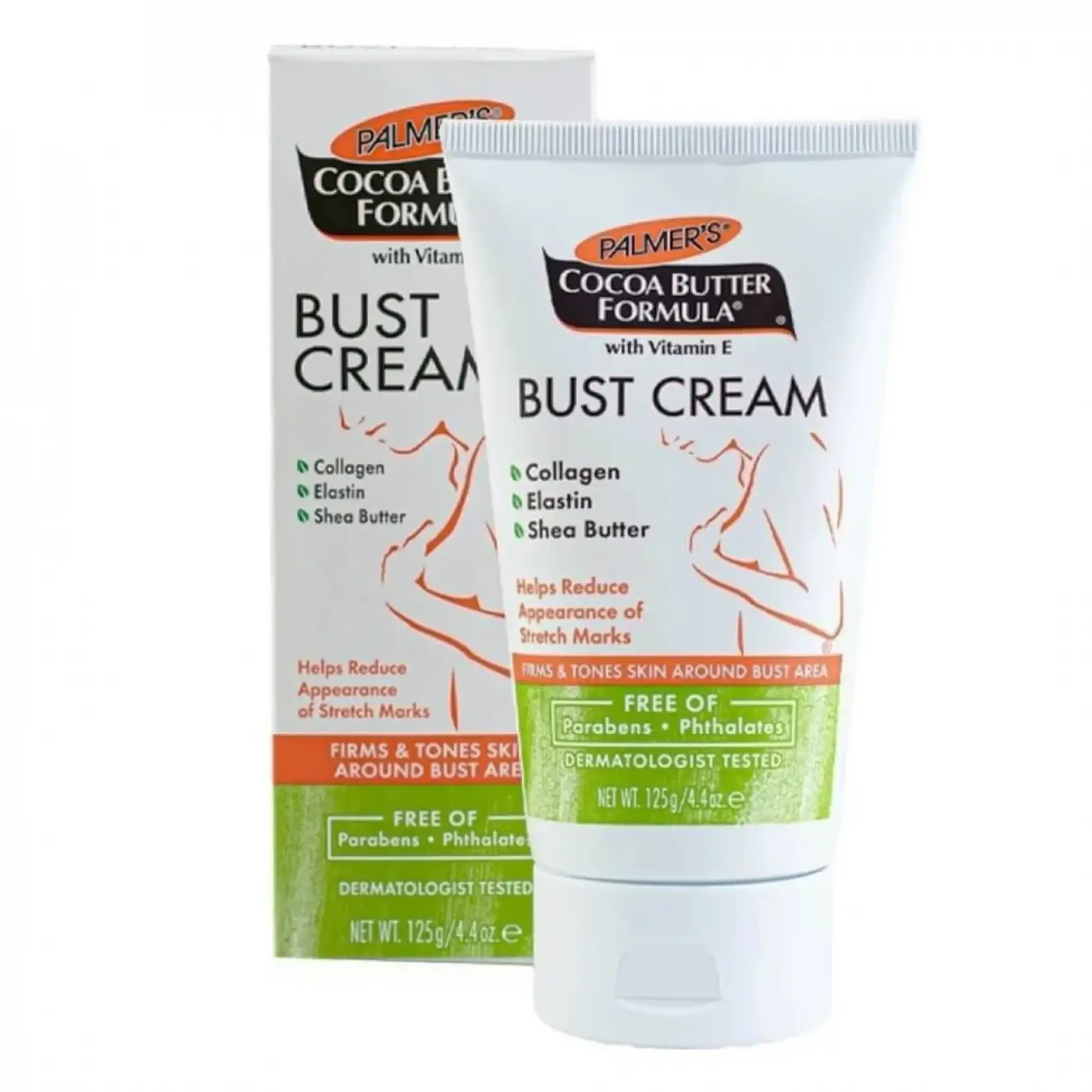 Cremă pentru zona pieptului Palmers, Bust Cream, Cocoa Butter Formula, 125 g