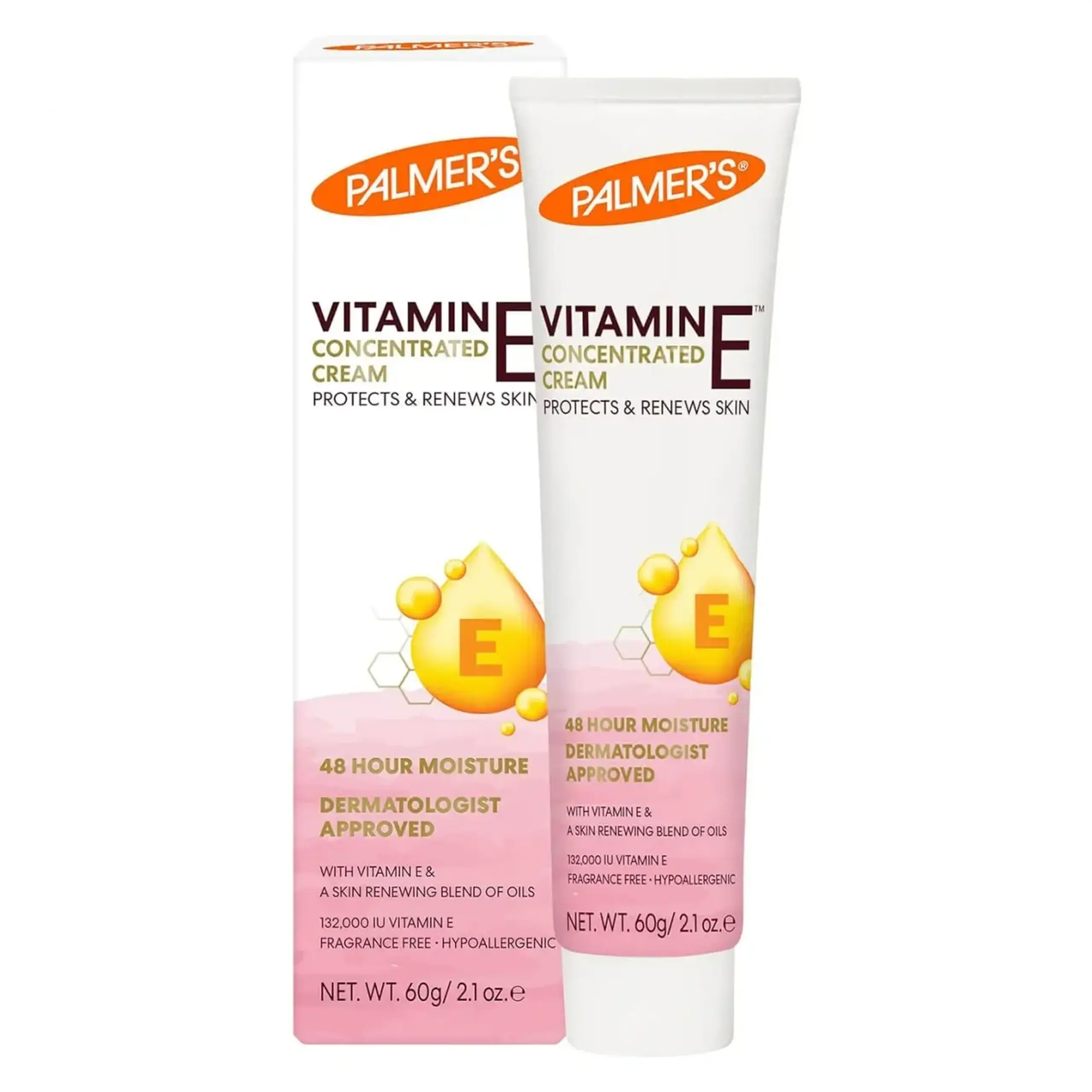 Crema Palmers, Natural Vitamin E Concentrated Cream, 60 g