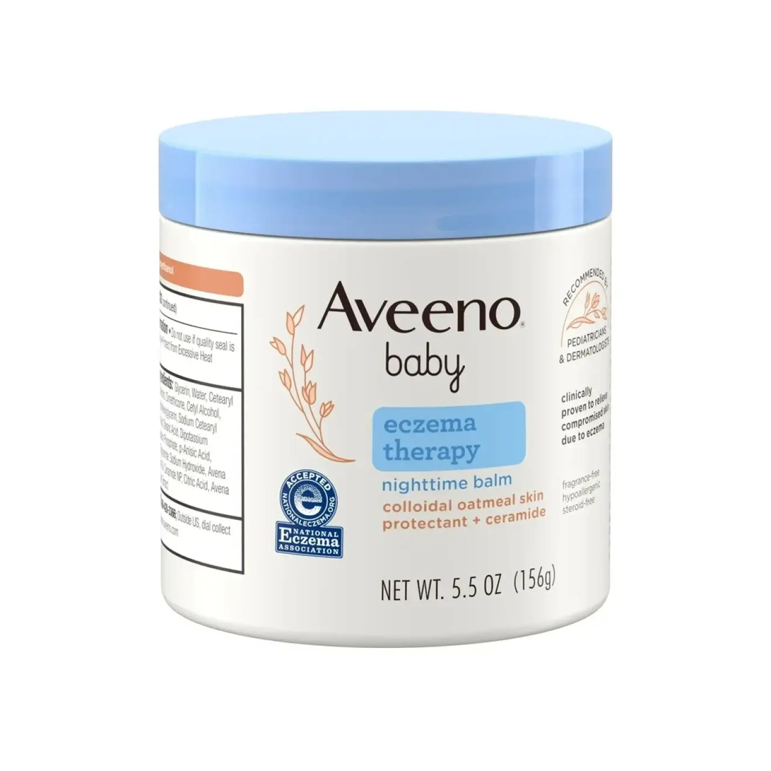 Aveeno, Baby, Eczema Therapy, Nighttime Balm, 156 g