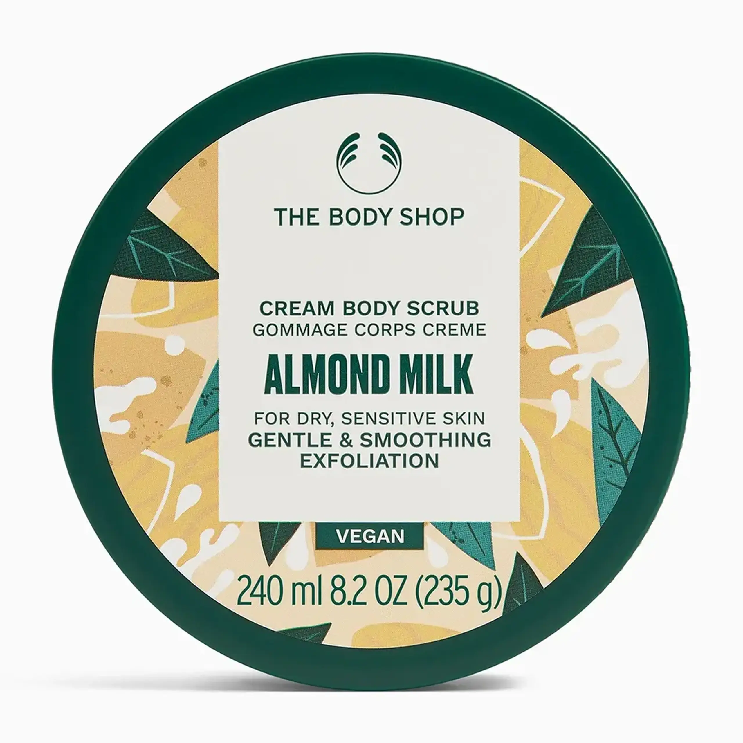 The Body Shop, Body Scrub Almond Milk, 240 ml